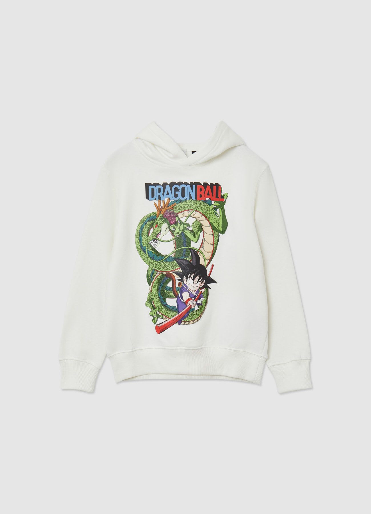 Felpa cappuccio stampa Dragon Ball