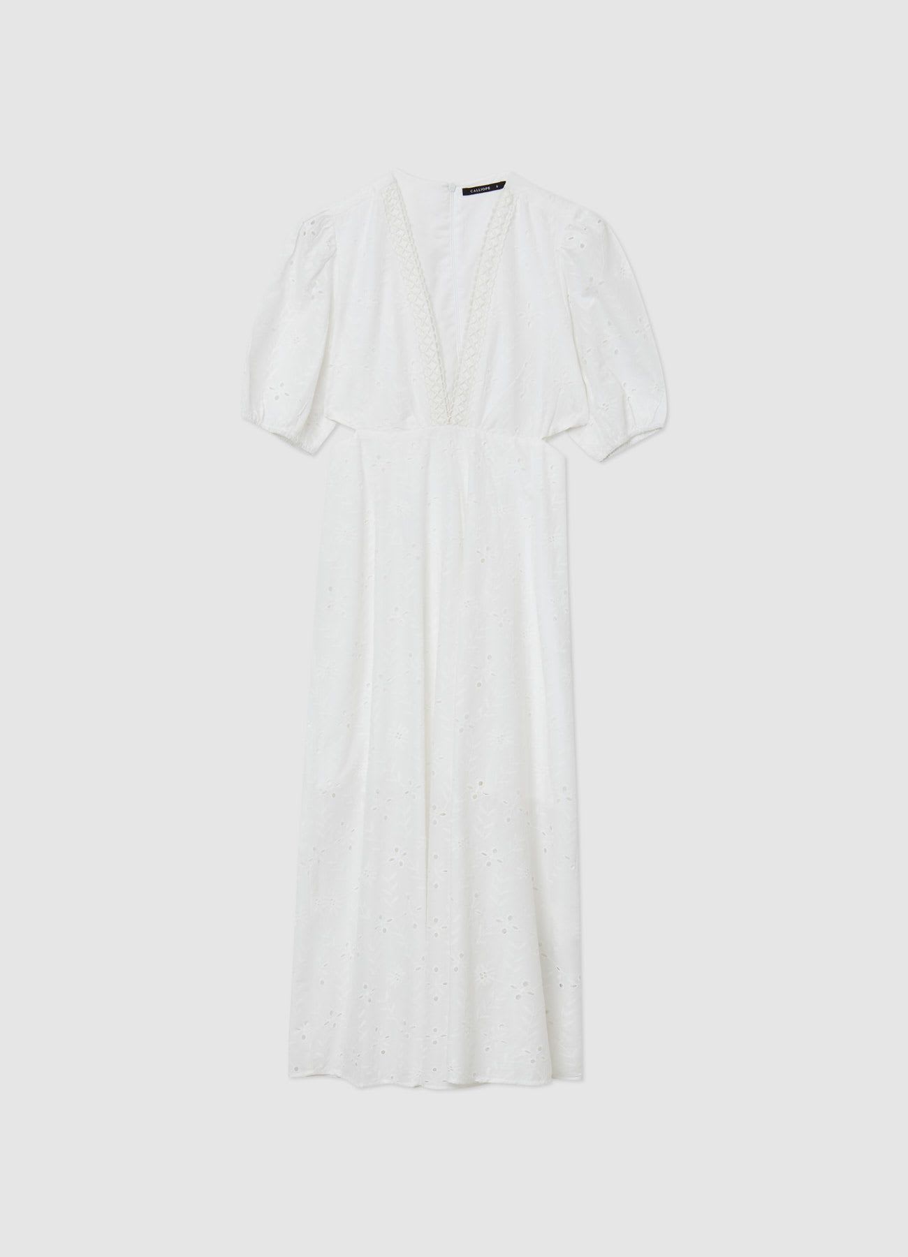 Vestito lungo sangallo