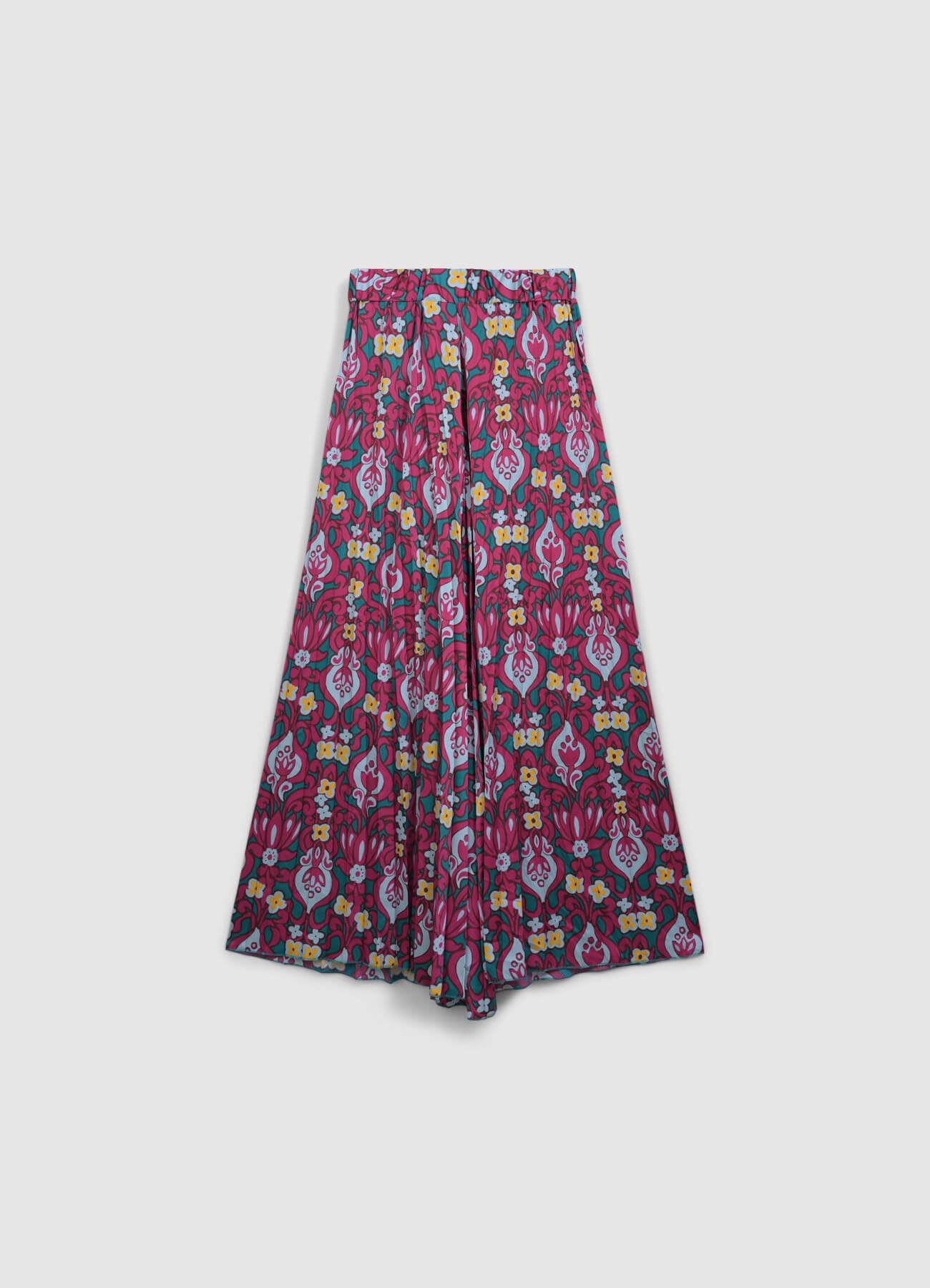Pantalone palazzo a fantasia
