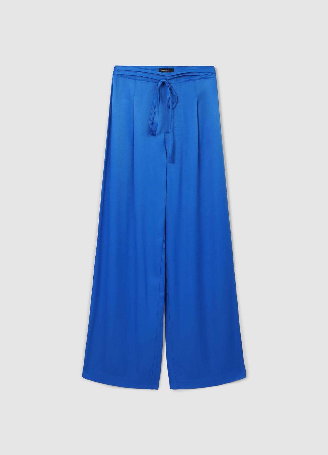 Pantaloni palazzo simil satin