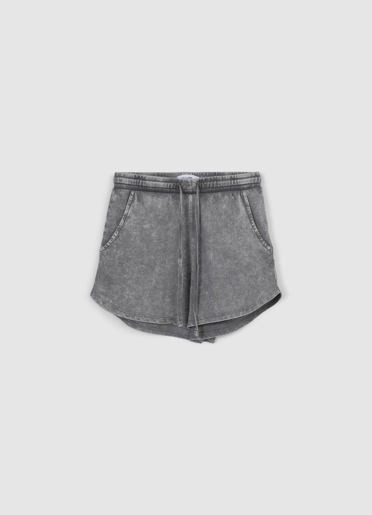 Pantaloncini effetto slavato