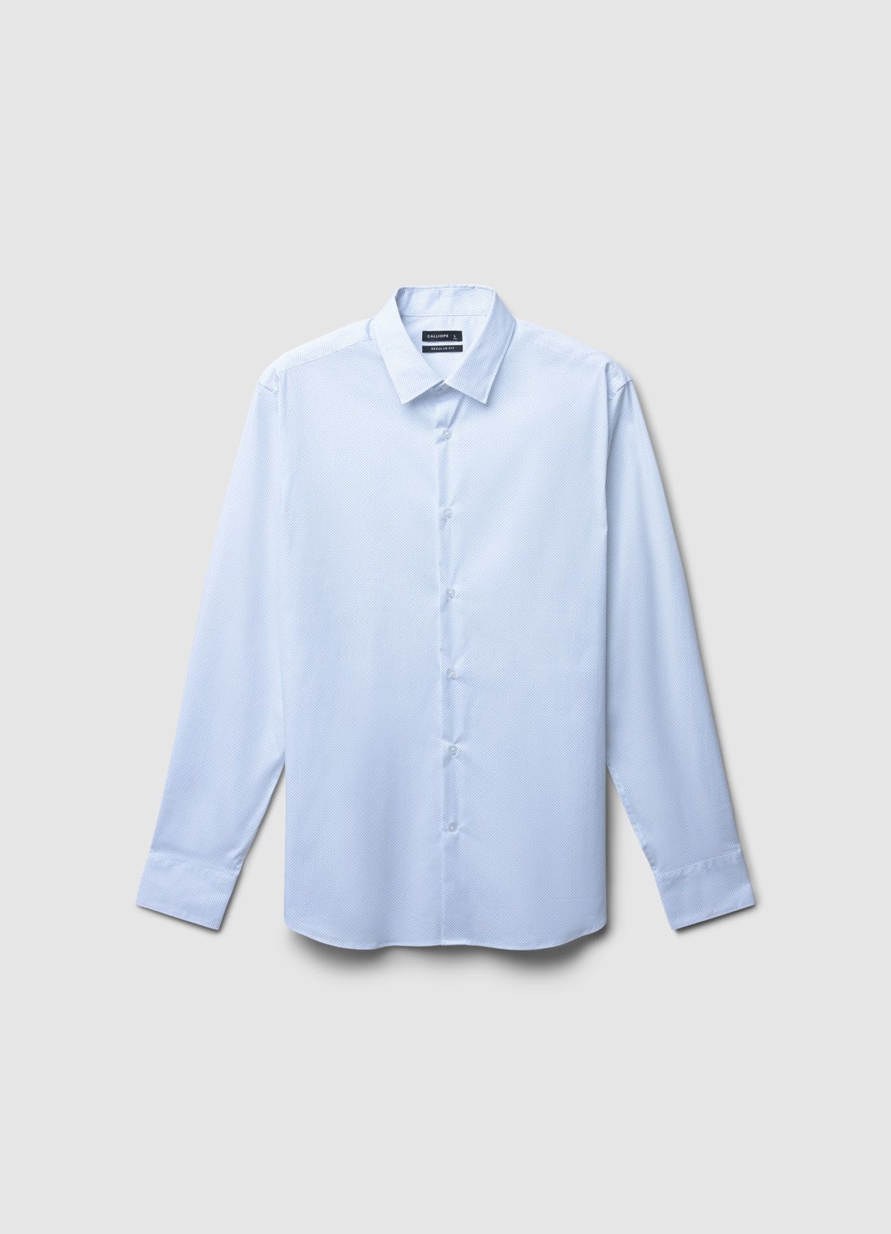 Camicia micro fantasia pois