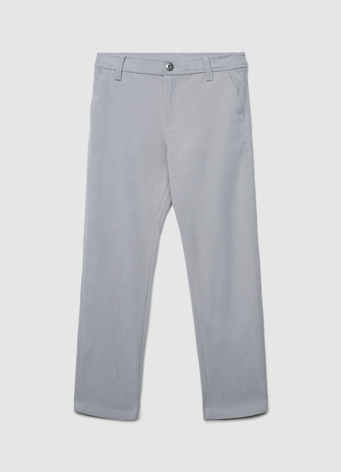 Pantaloni effetto velluto a coste