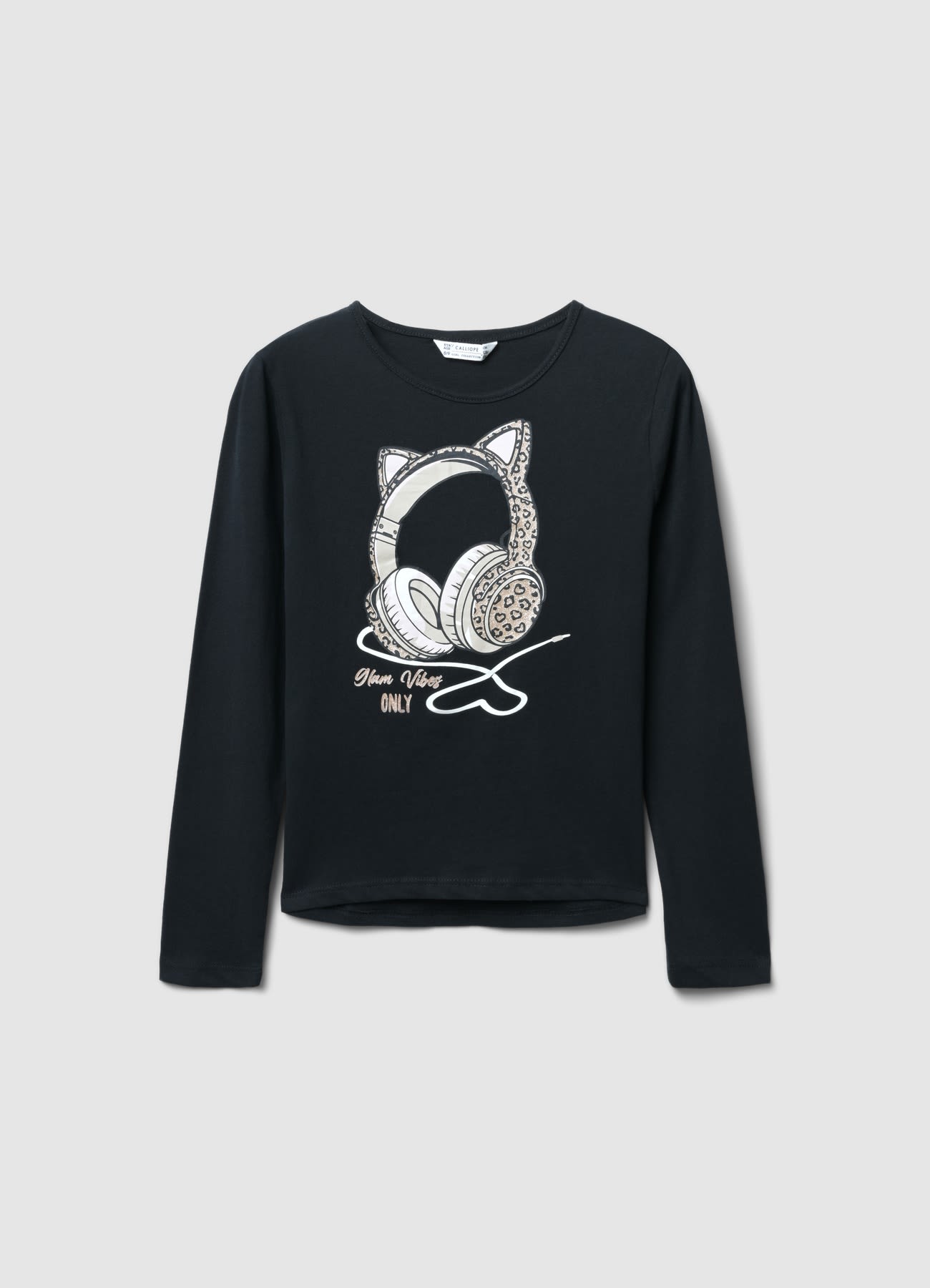 T-shirt a maniche lunghe con stampa