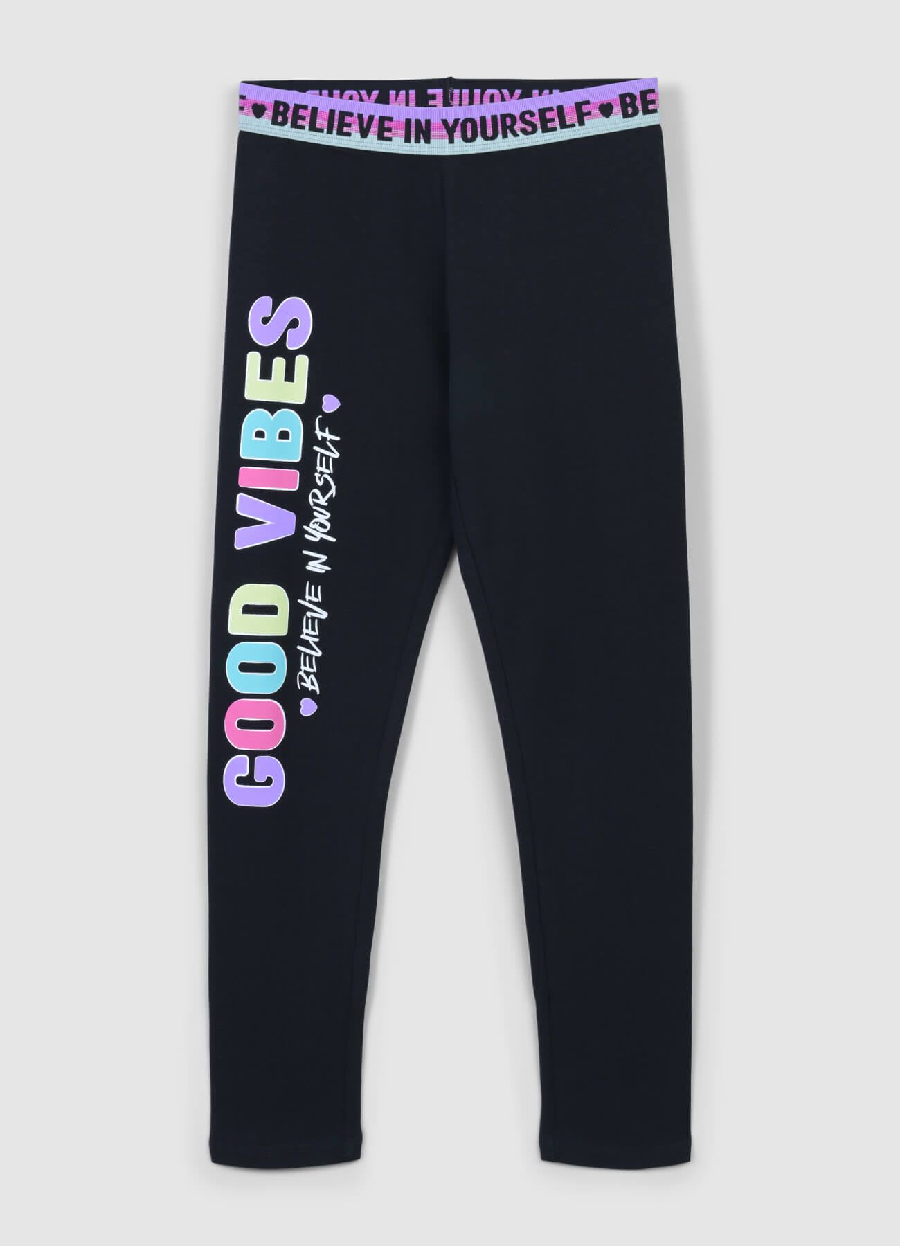 Leggings lungo con scritta