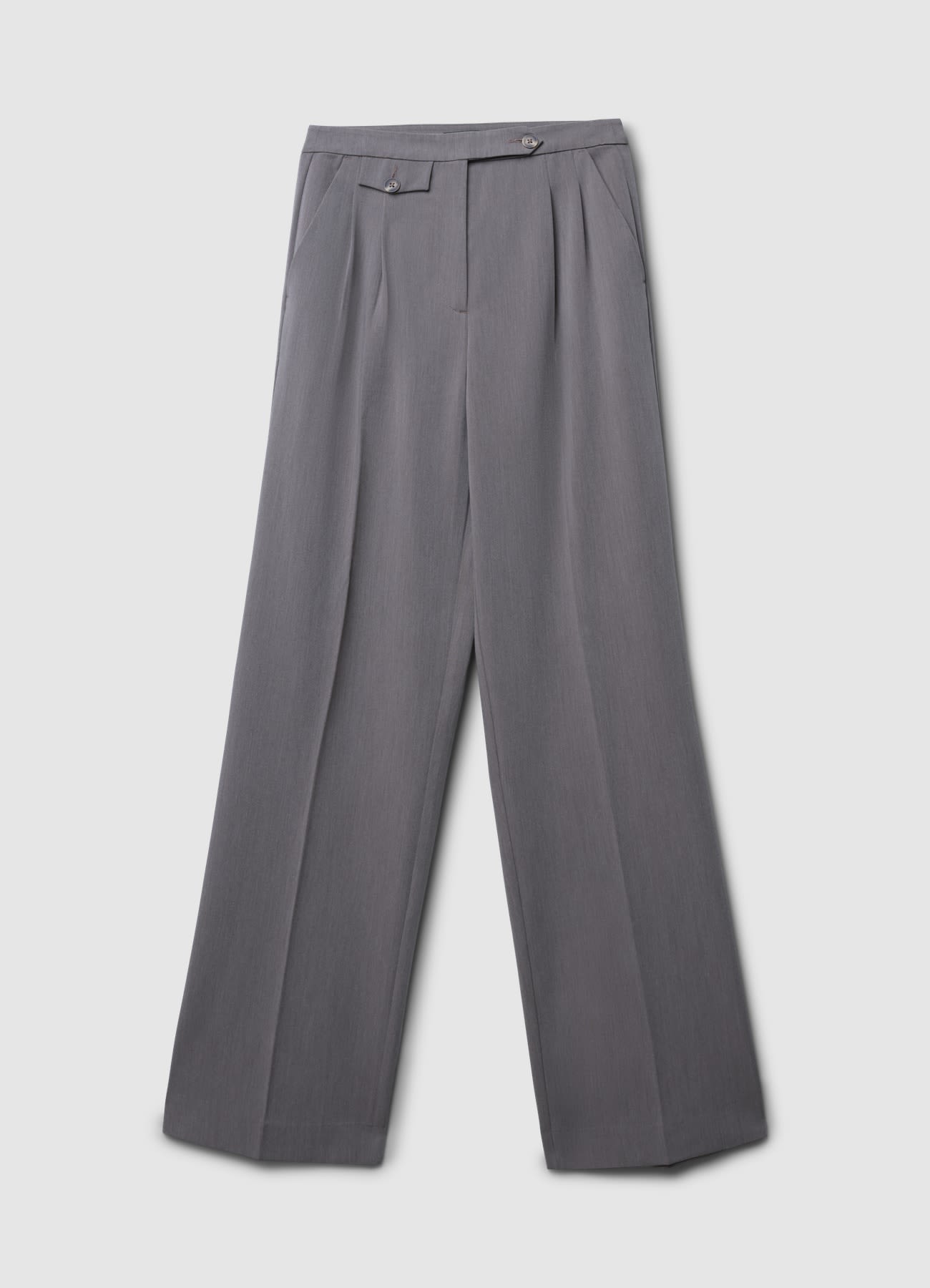 Pantaloni straight con taschino