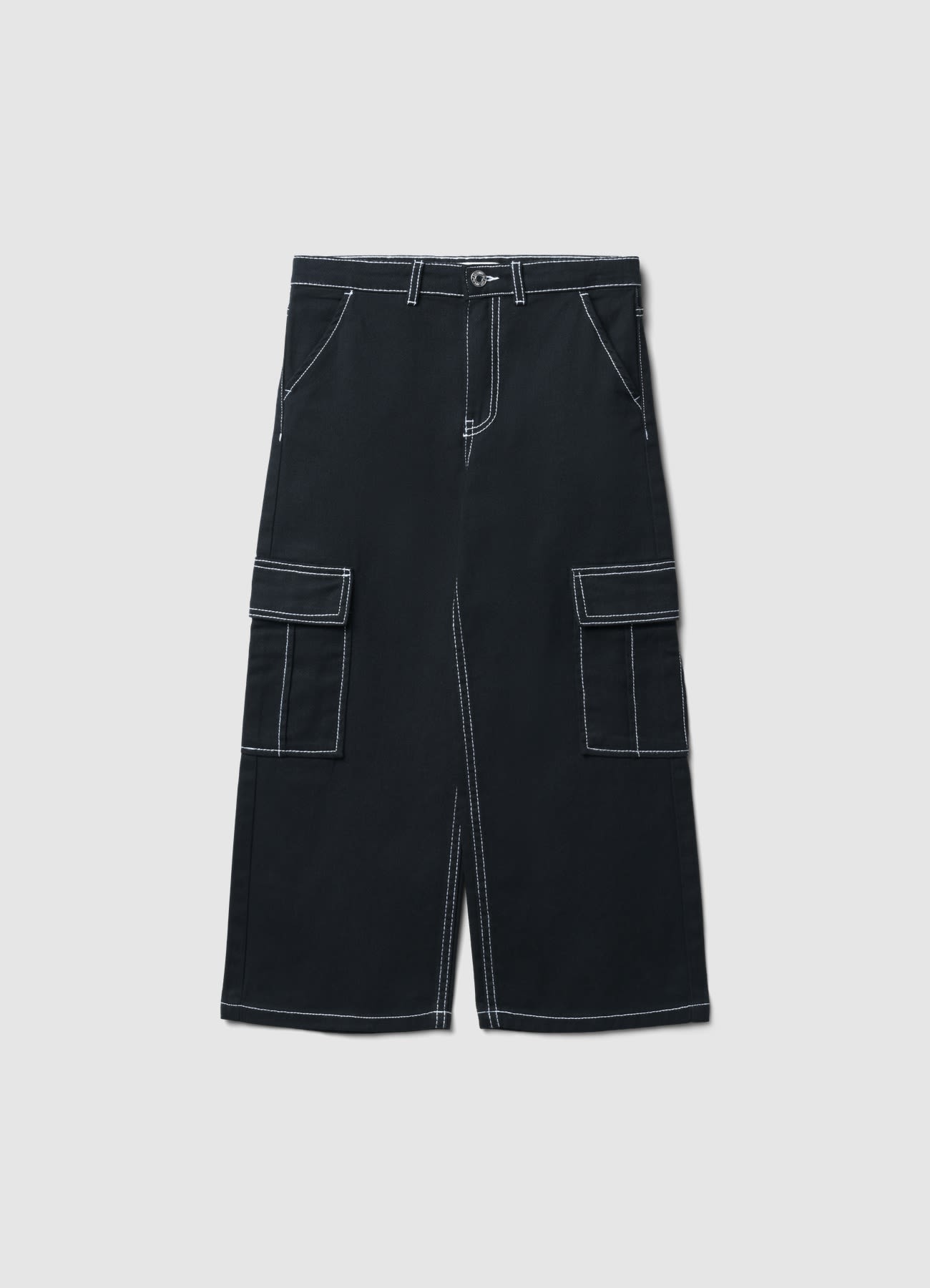 Pantaloni cargo wide leg