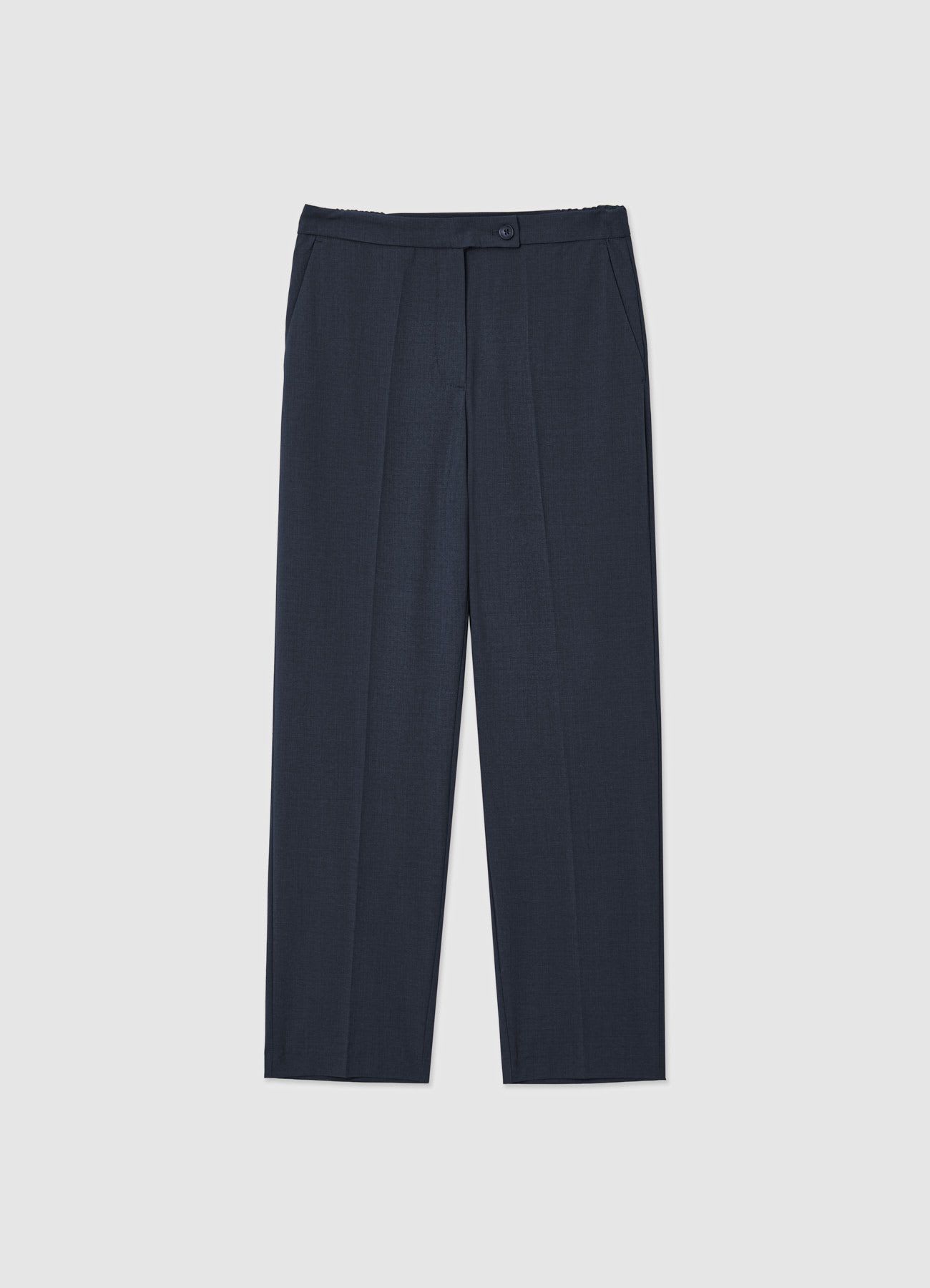 Pantaloni sigaretta tinta unita
