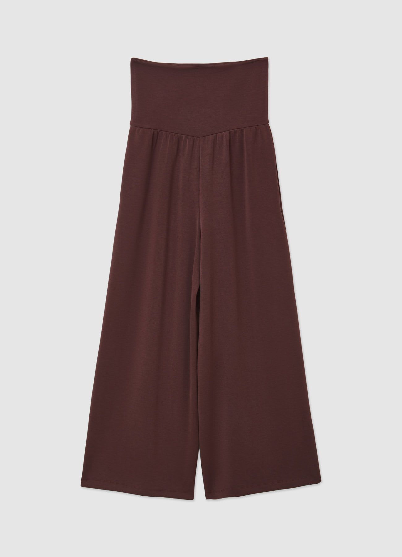 Pantaloni ginnici con fascia vita ripiegata