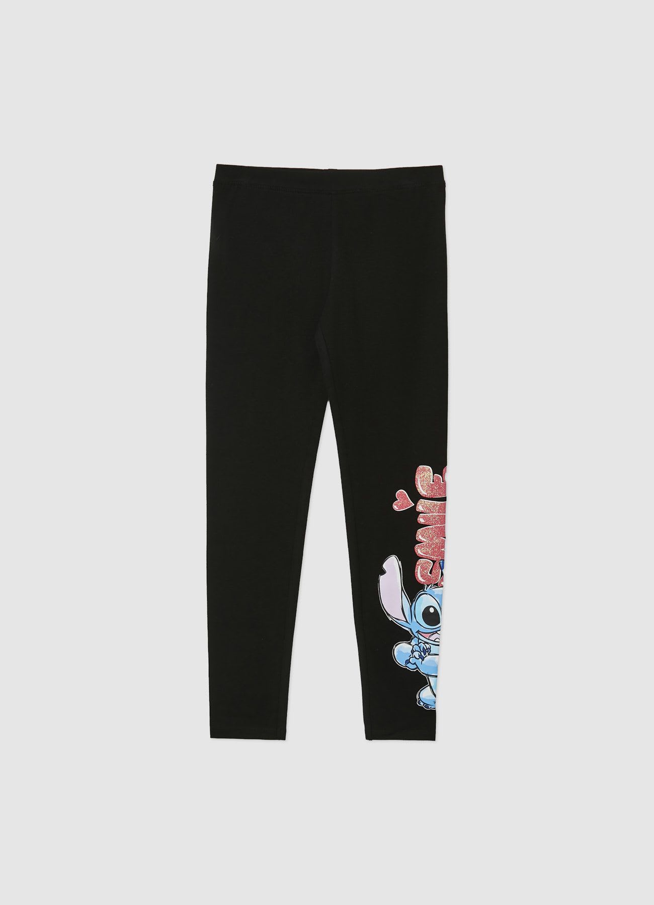 Leggings con stampa Stitch
