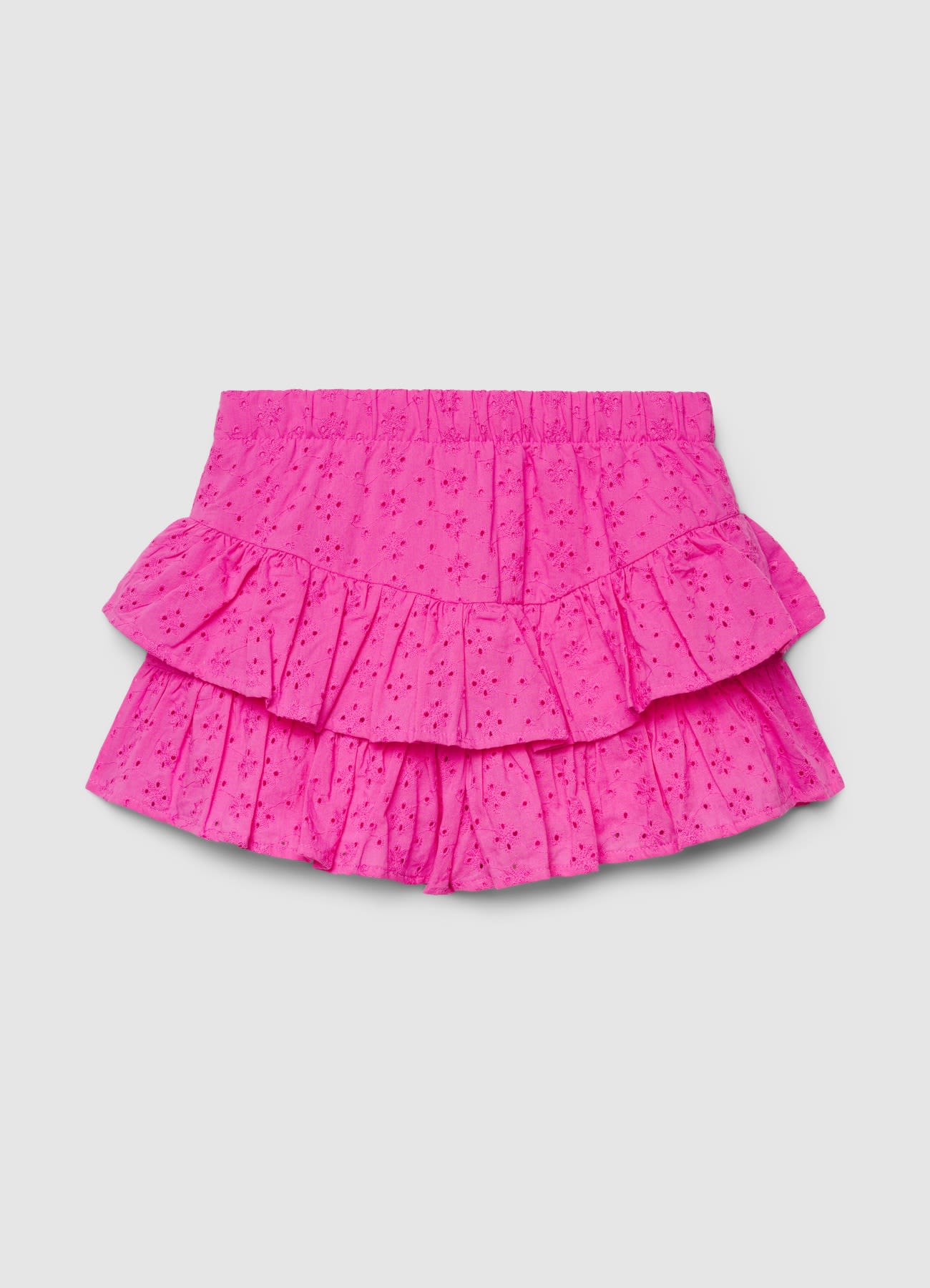 Gonna-pantalone con balze sangallo