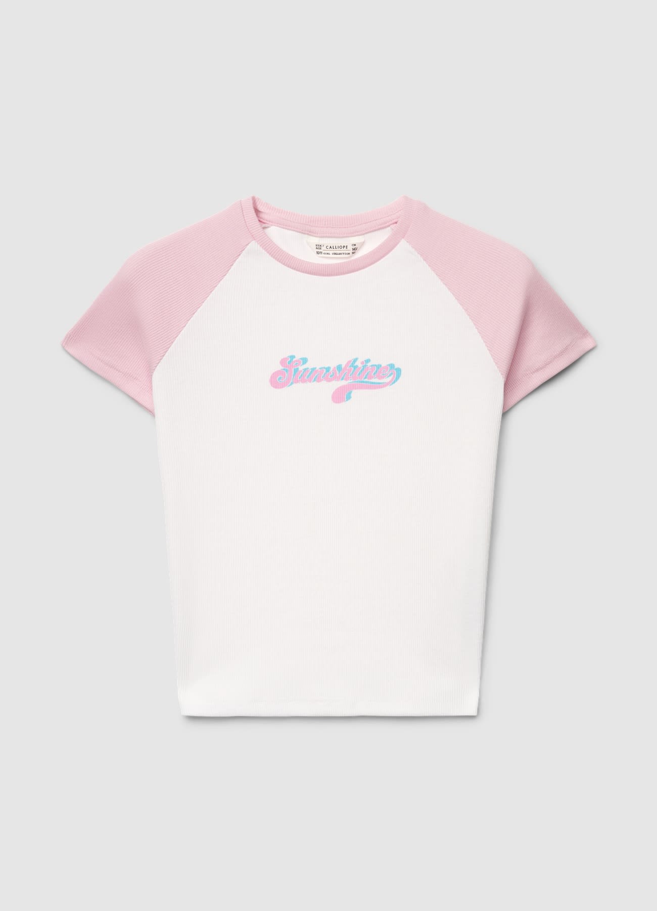 T-shirt con scritta