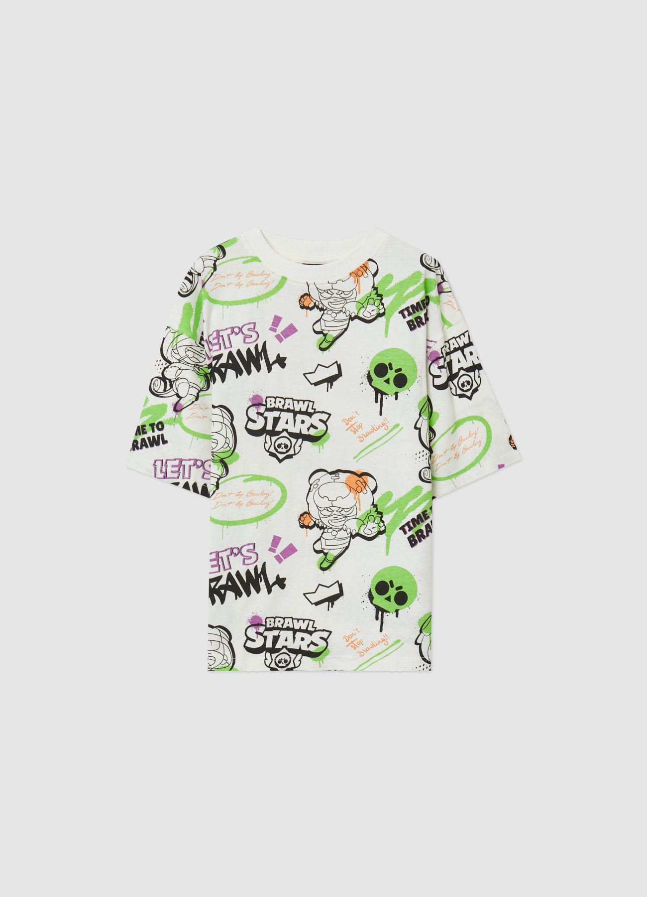 T-shirt con stampa Brawl Stars