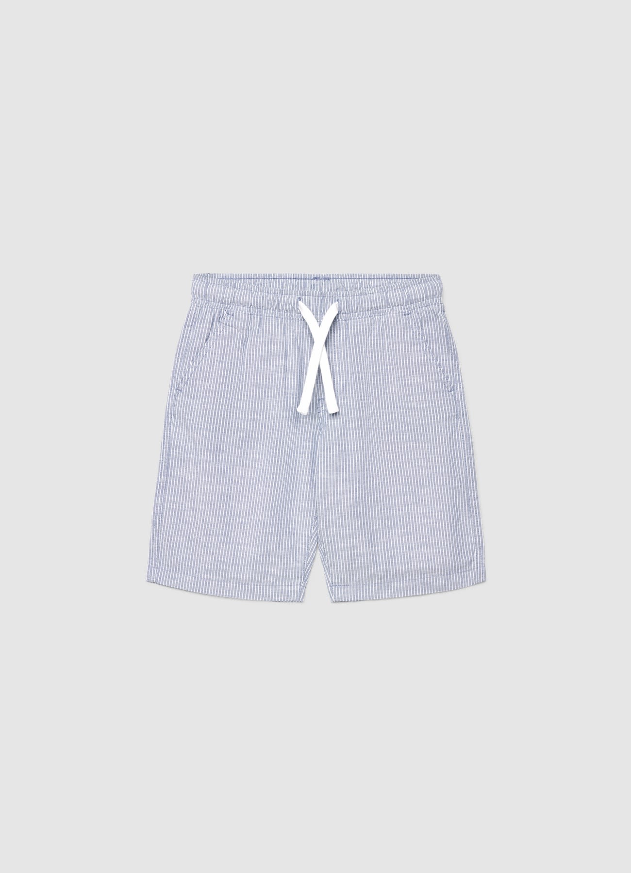 Pantaloncini a righe con coulisse
