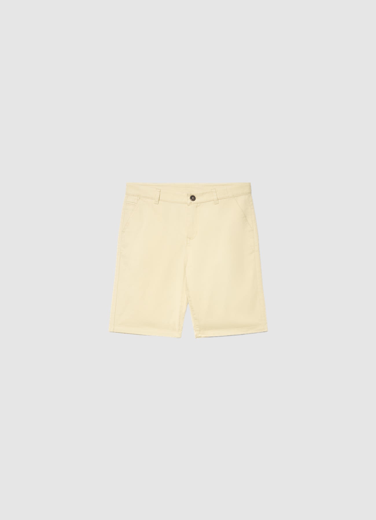 Pantaloncini chino con tinta unita