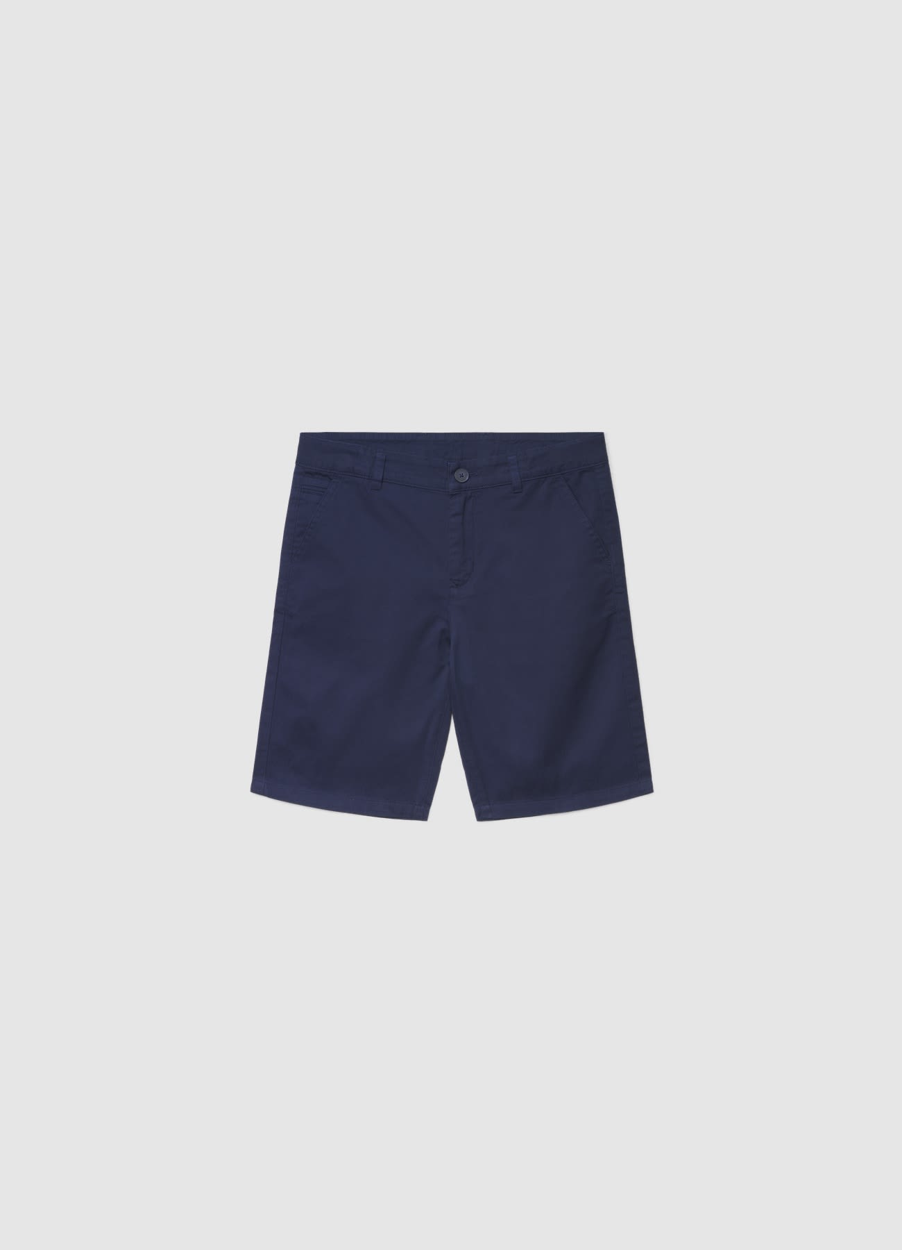 Pantaloncini chino con tinta unita
