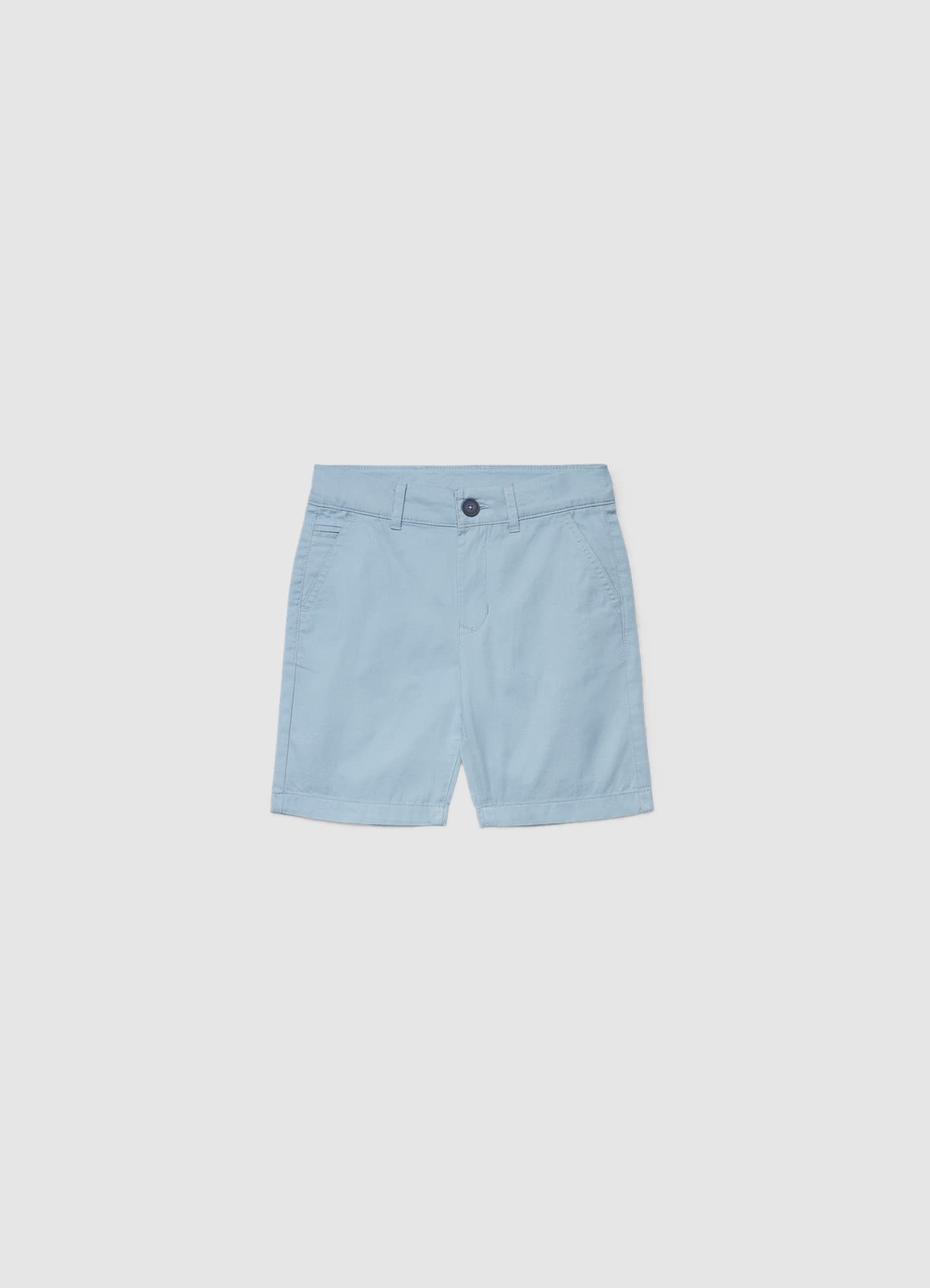 Pantaloncini chino con tinta unita