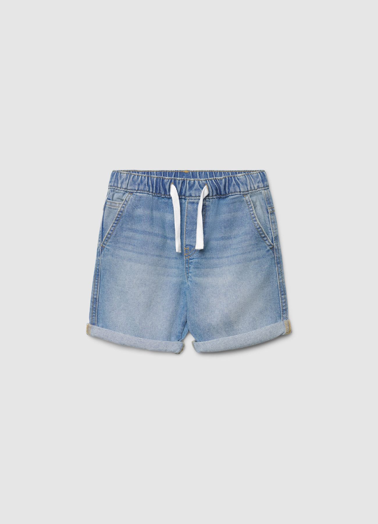 Pantaloncini jeans con coulisse