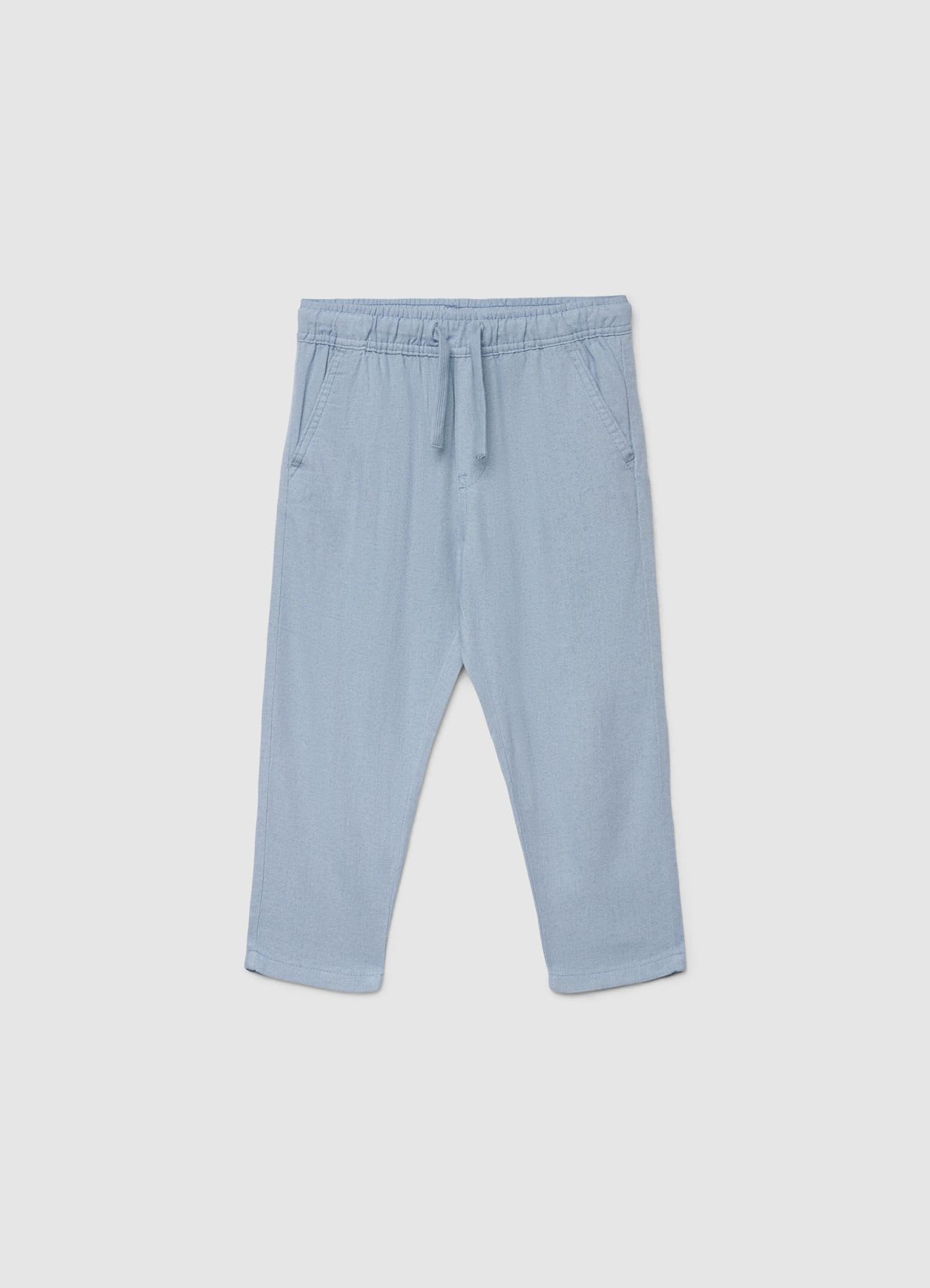 Pantaloni chino jogger con coulisse