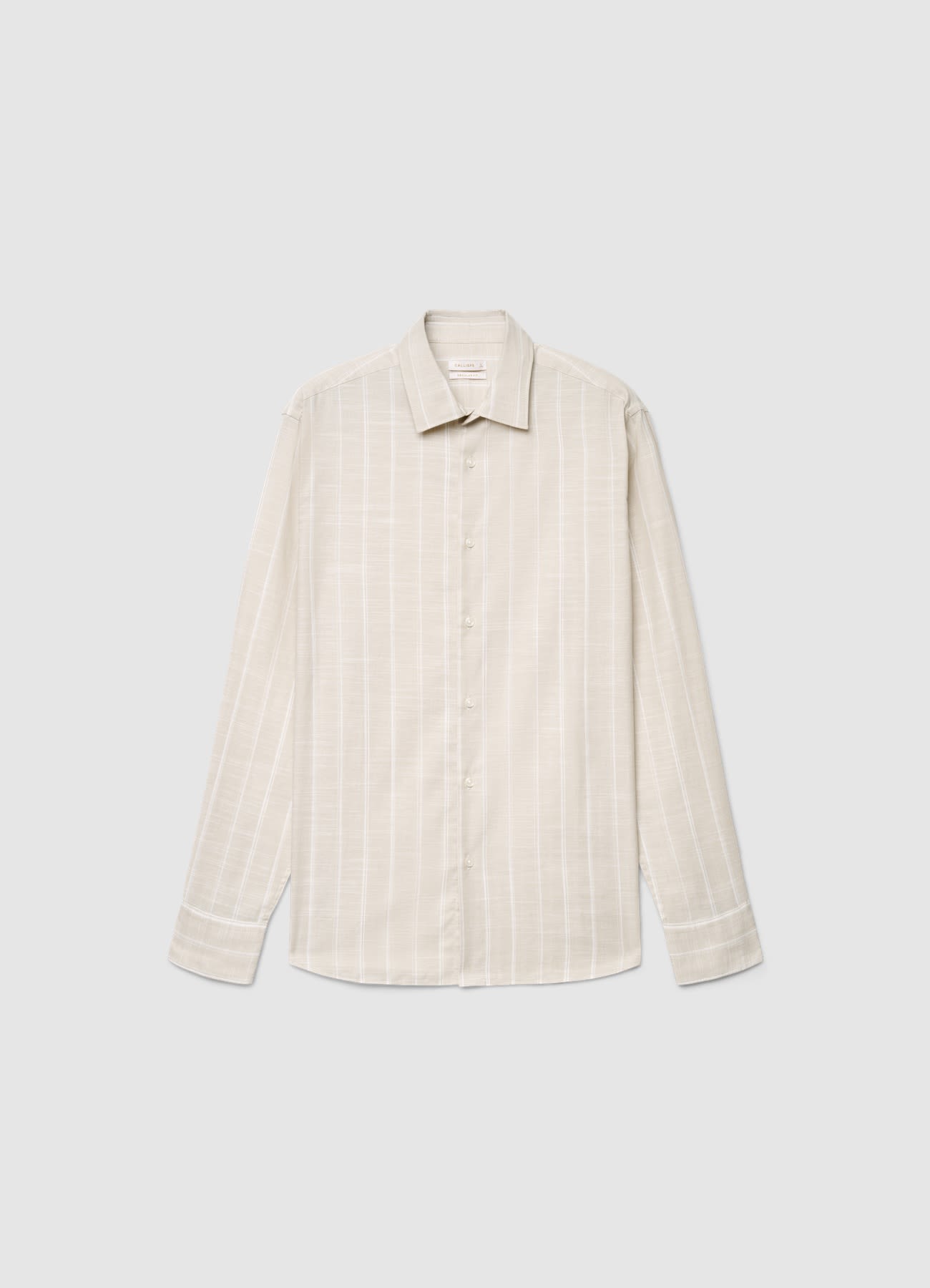 Camicia a righe con colletto classico