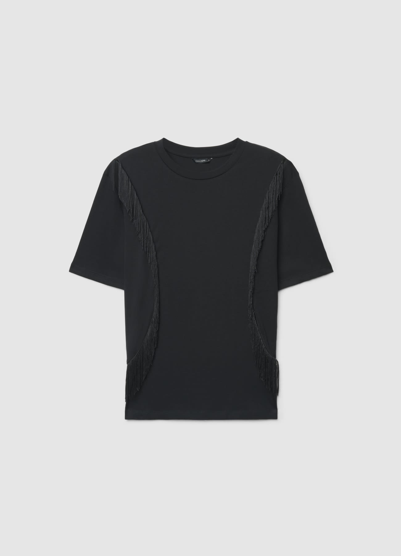 T-shirt con frange