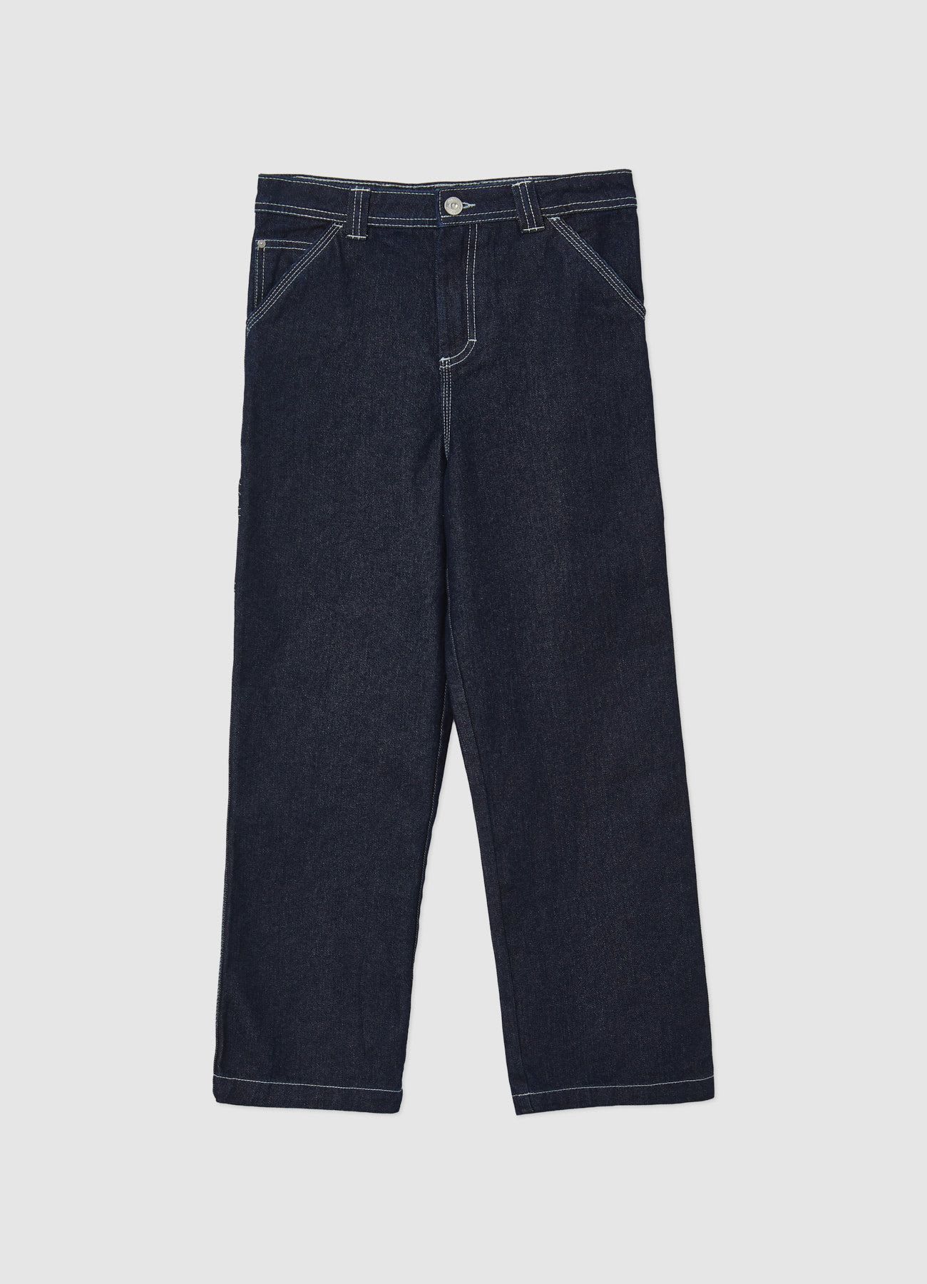 Jeans carpenter loose con tasche utility
