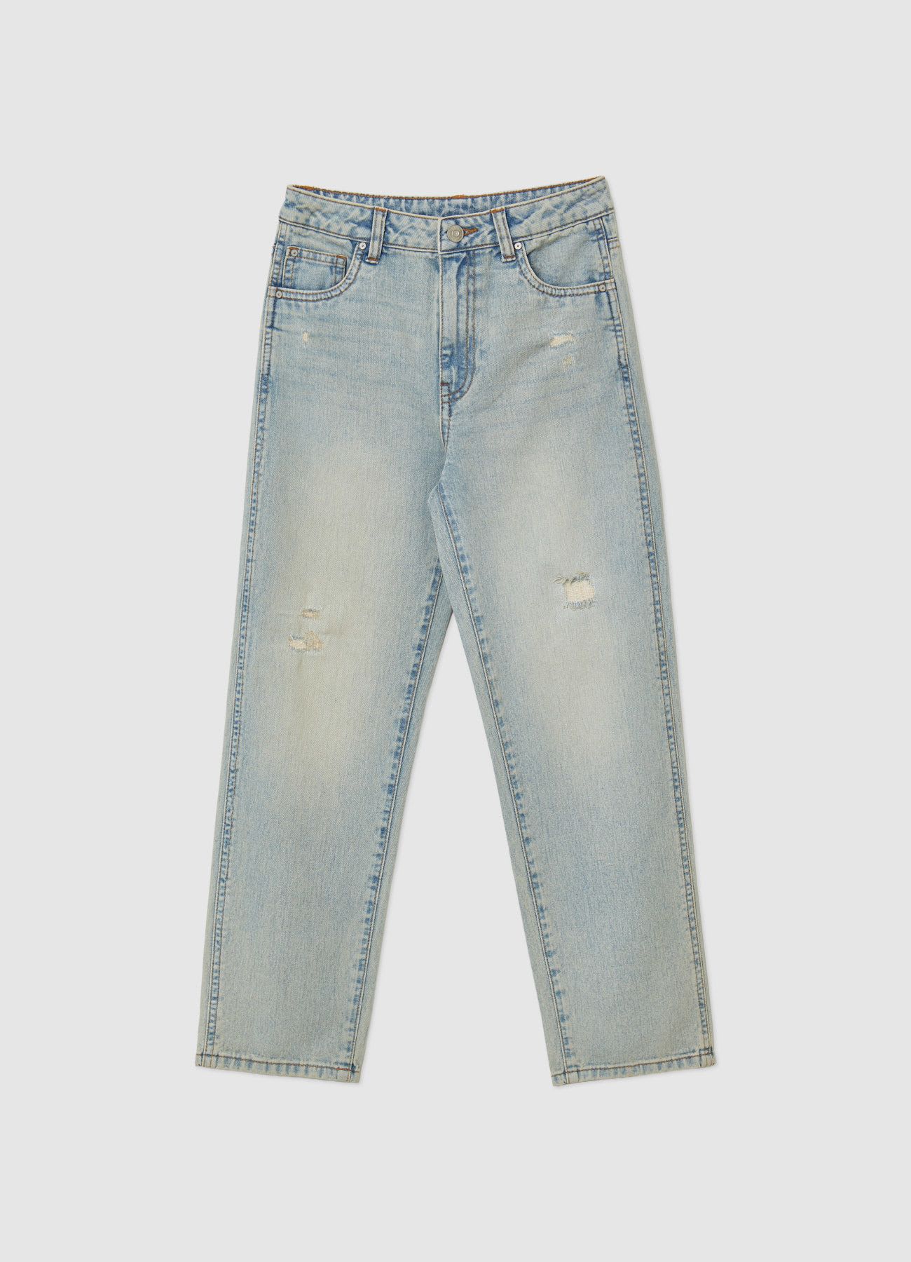 Jeans relaxed con strappi
