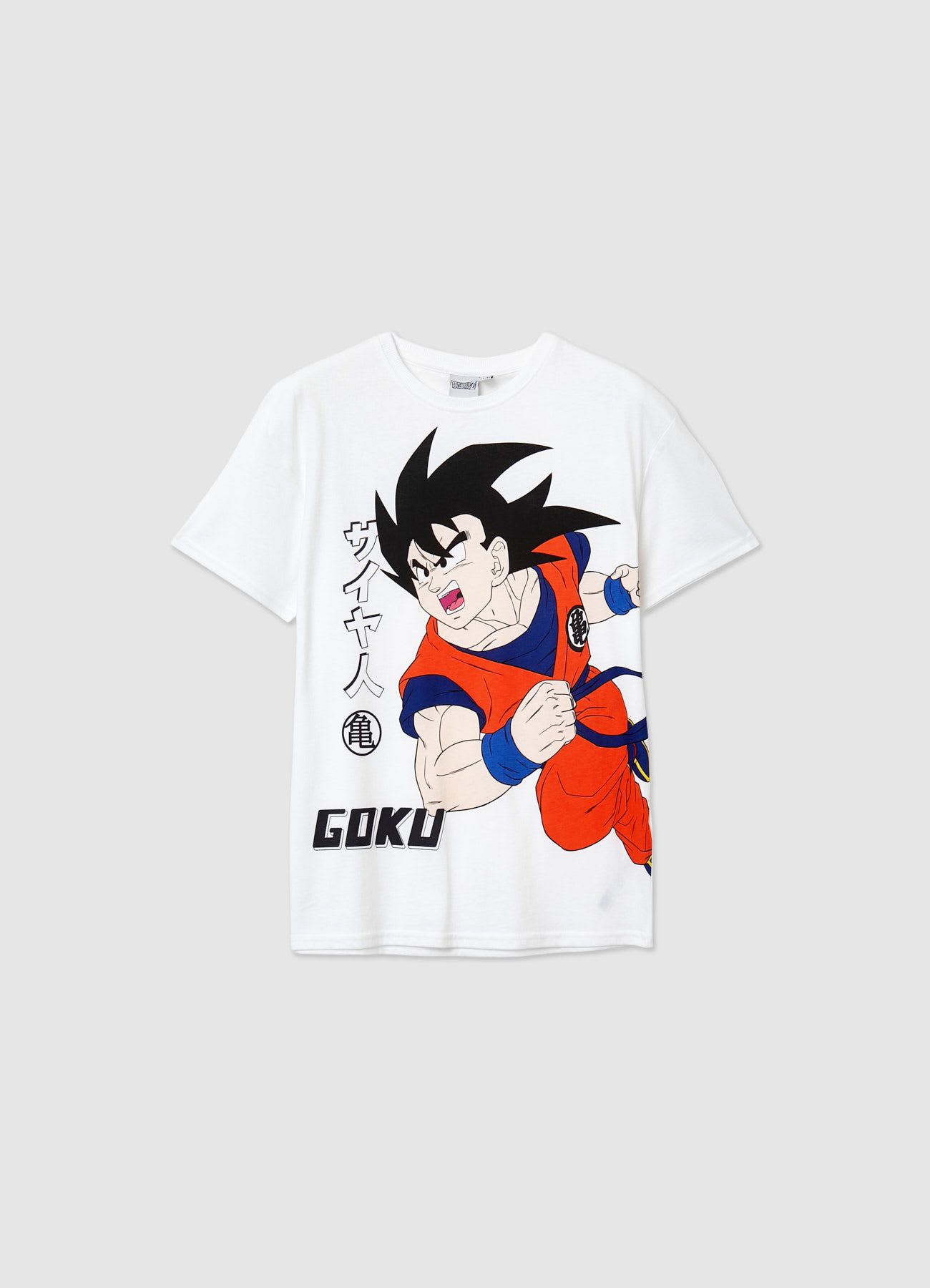 T-shirt oversize con stampa Goku