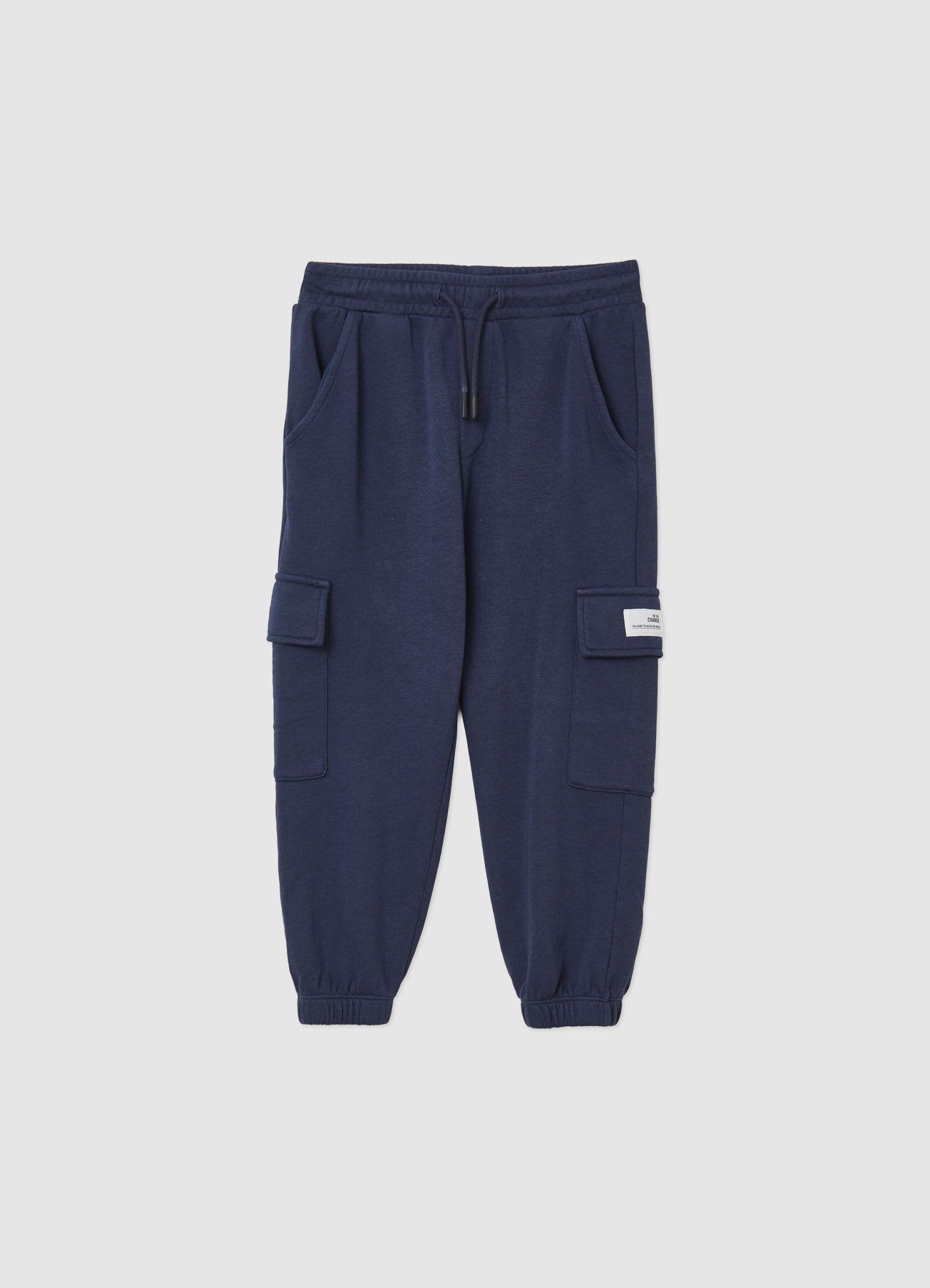Pantaloni cargo con coulisse