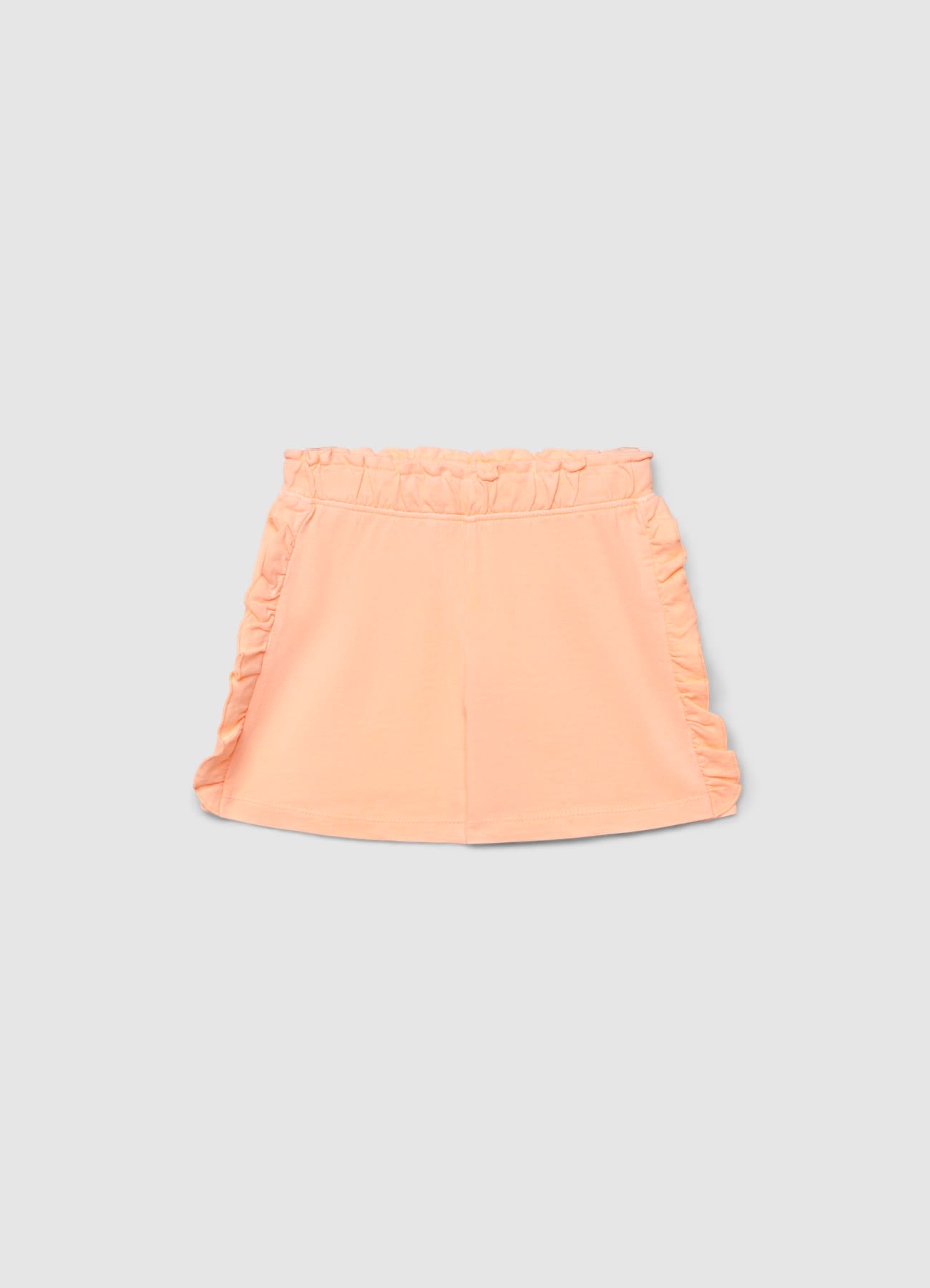 Shorts ginnici con rouches