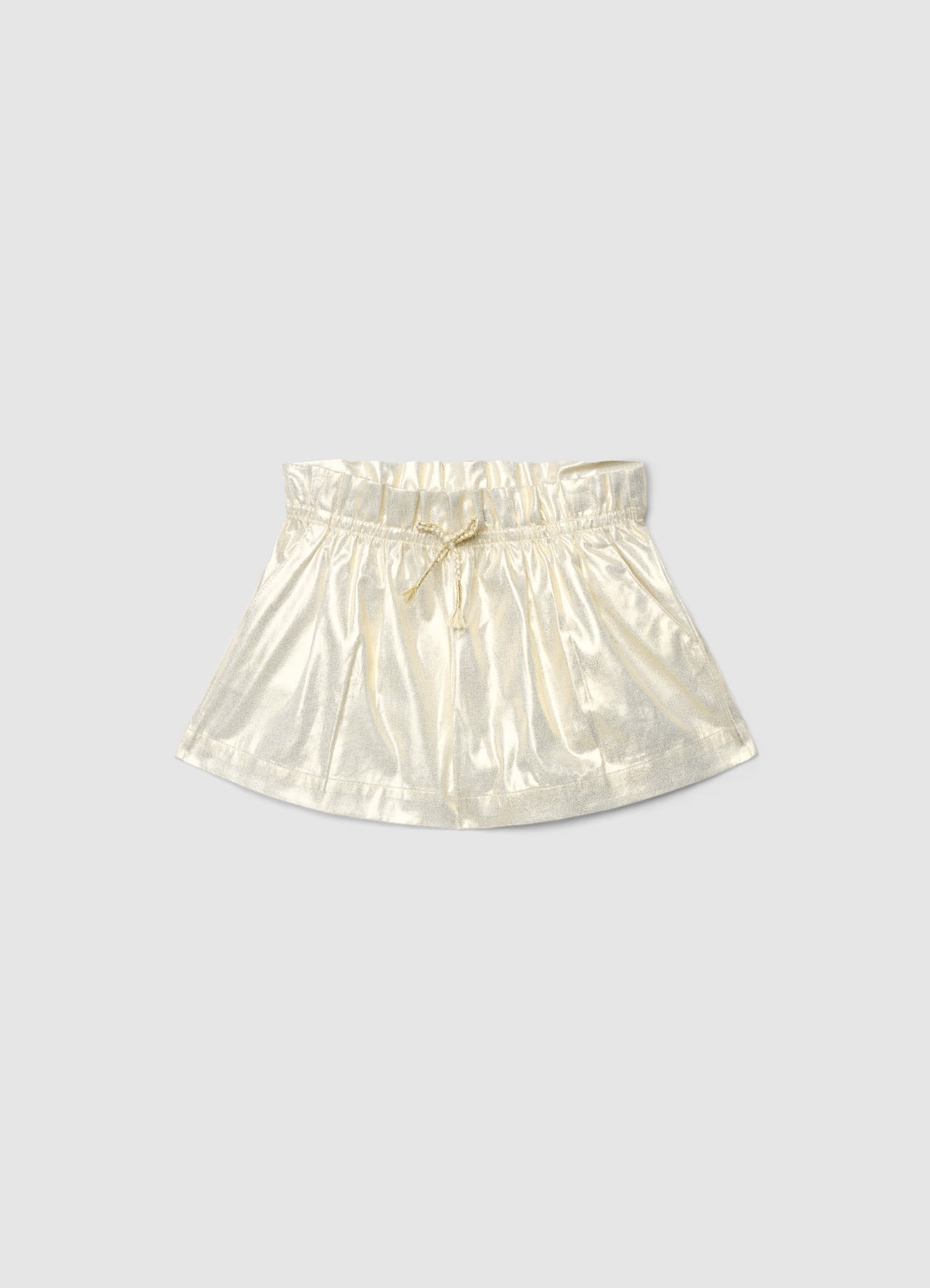 Shorts effetto spalmato