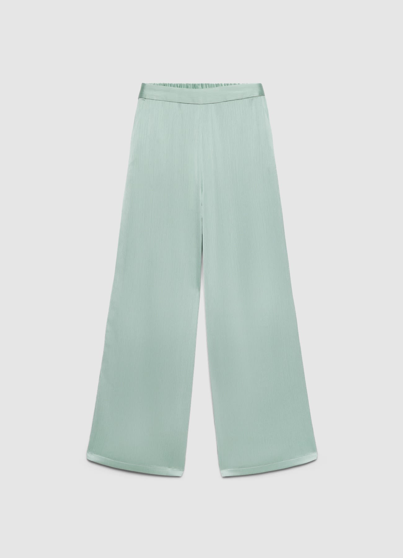 Pantaloni palazzo similsatin