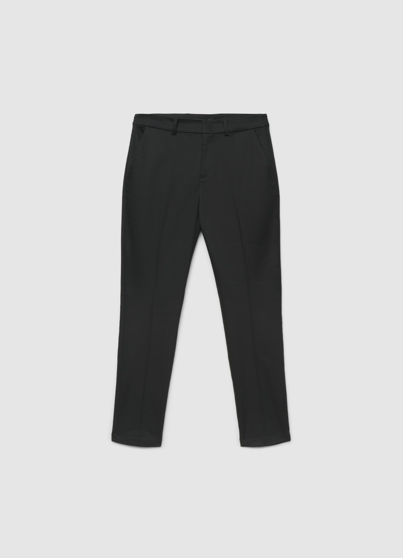 Pantaloni lunghi sartoriali a tinta unita
