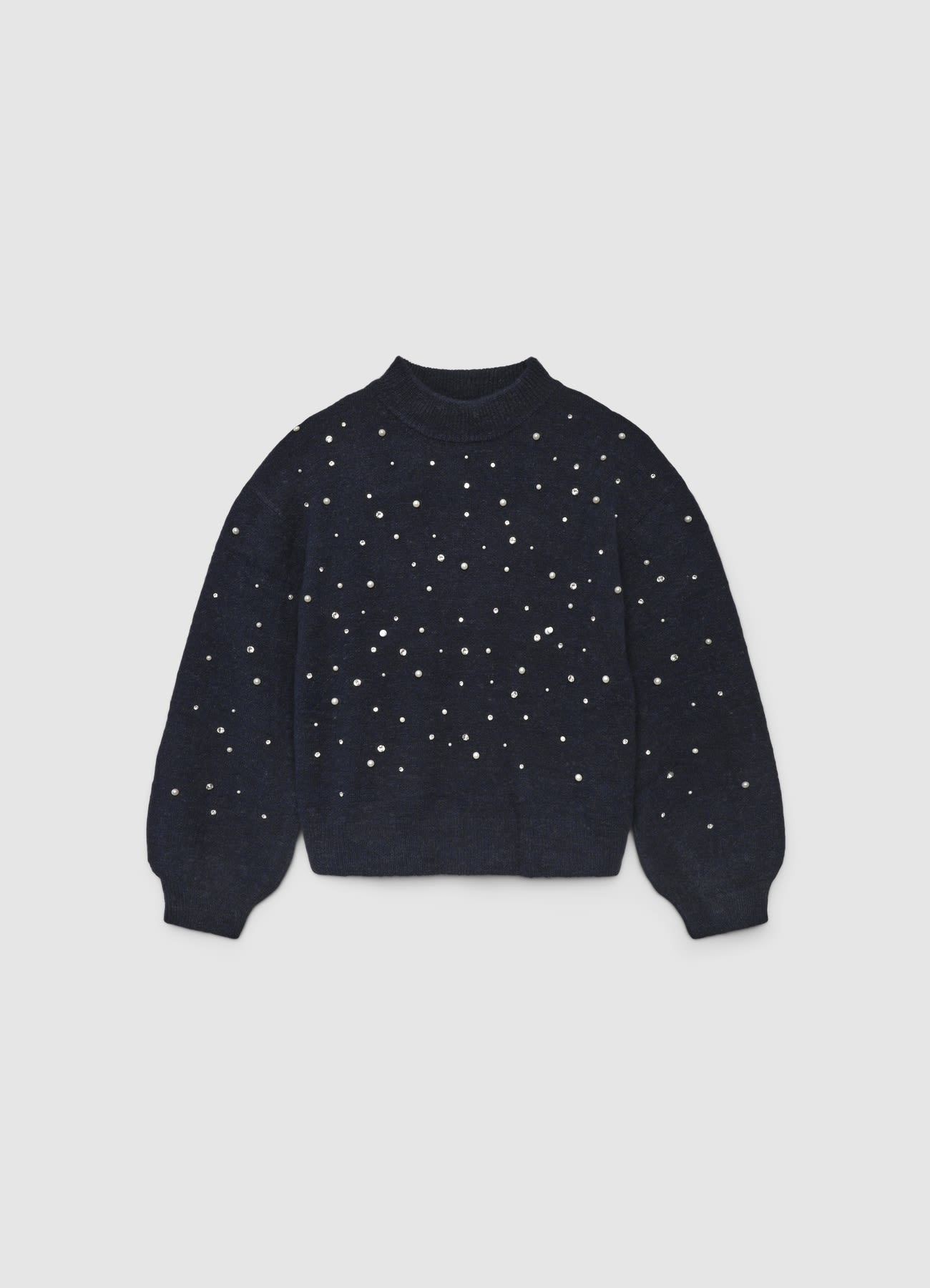 Maglia con applicazioni strass