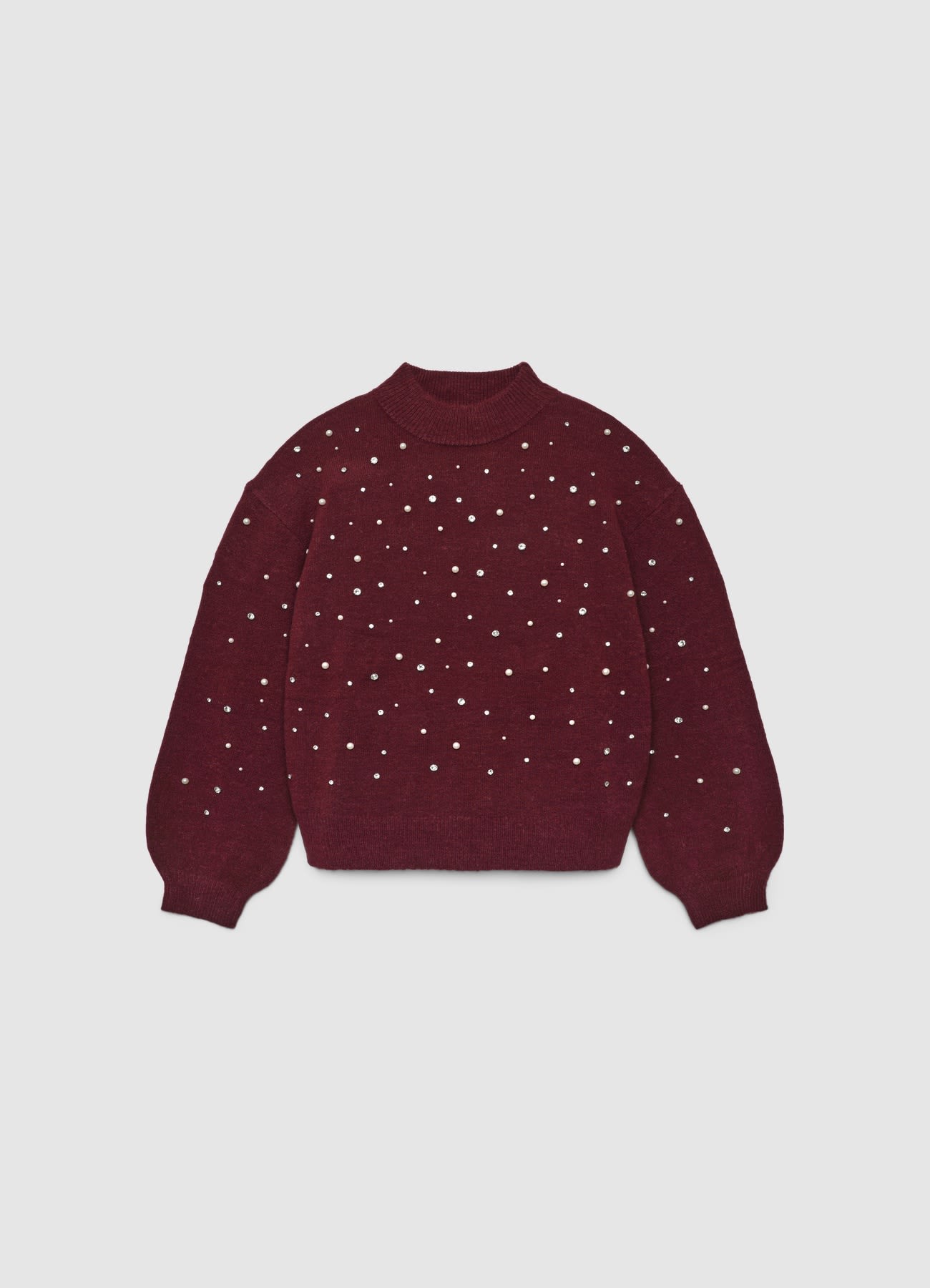 Maglia con applicazioni strass