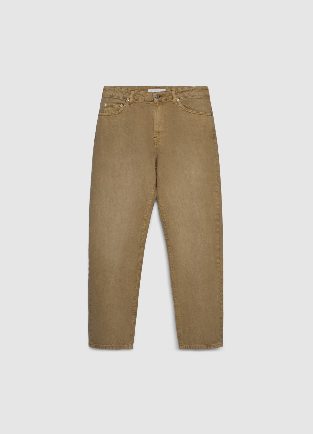 Jeans relaxed a tinta unita
