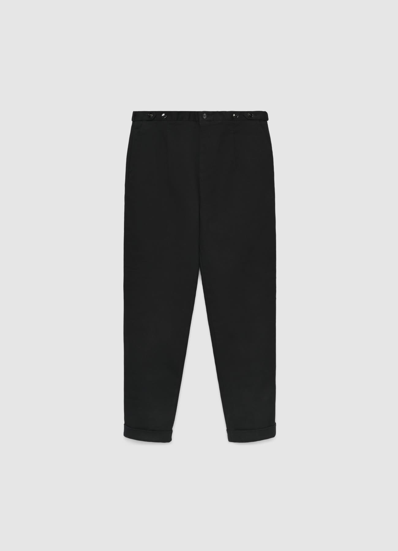 Pantaloni chinos con bottoni in vita