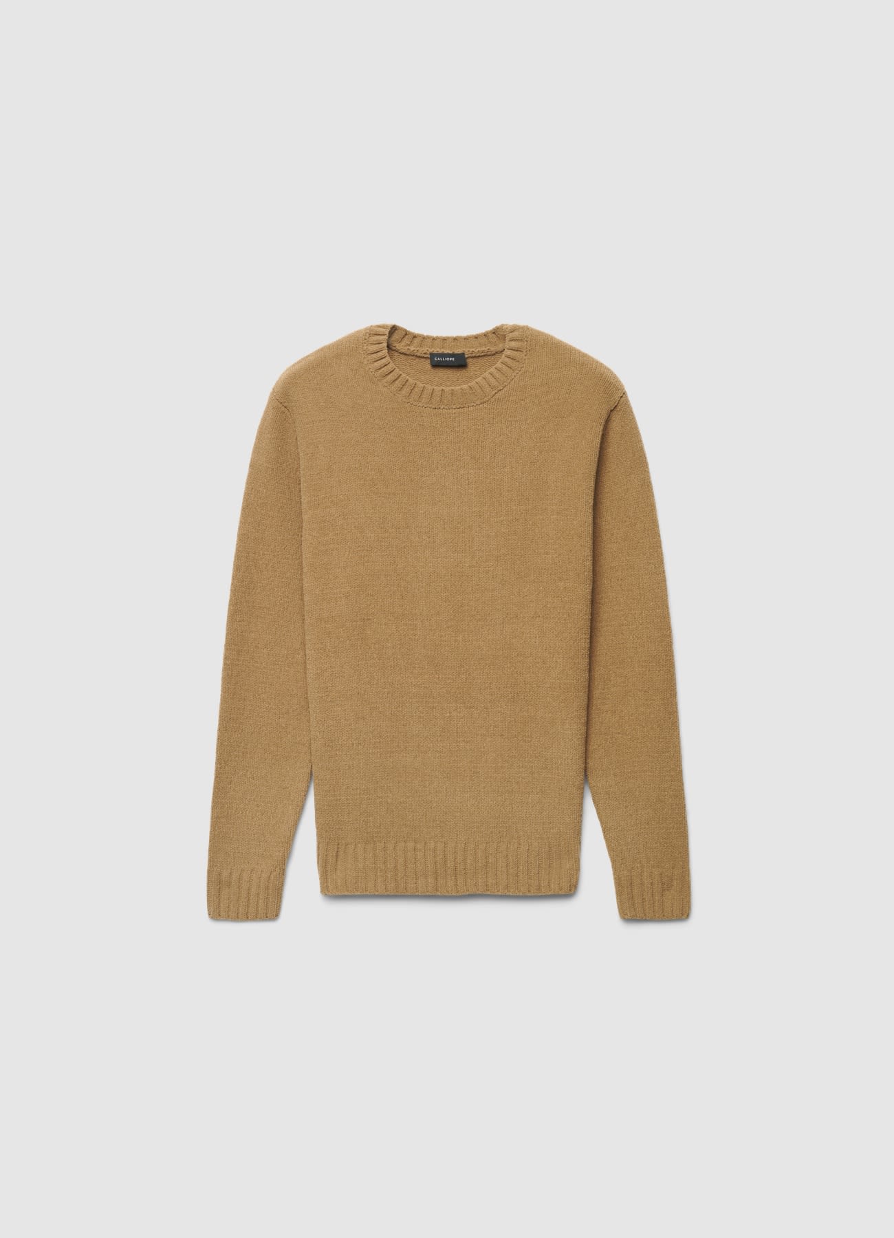 Maglione girocollo effetto ciniglia