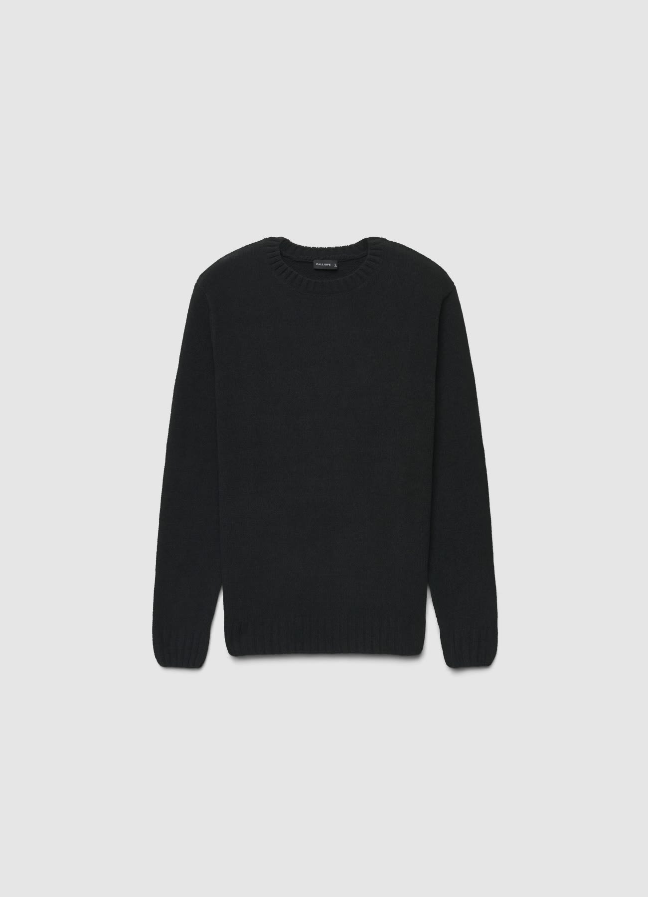 Maglione girocollo effetto ciniglia