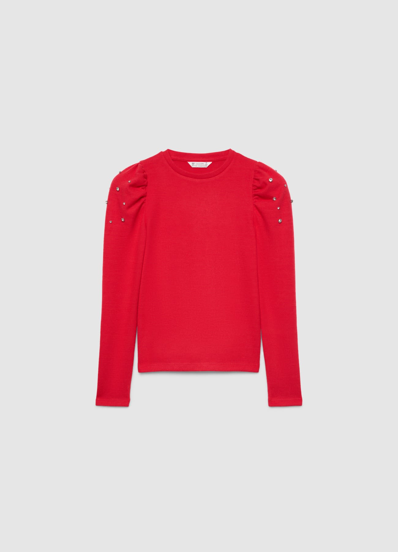 Maglia con applicazioni sulle spalle