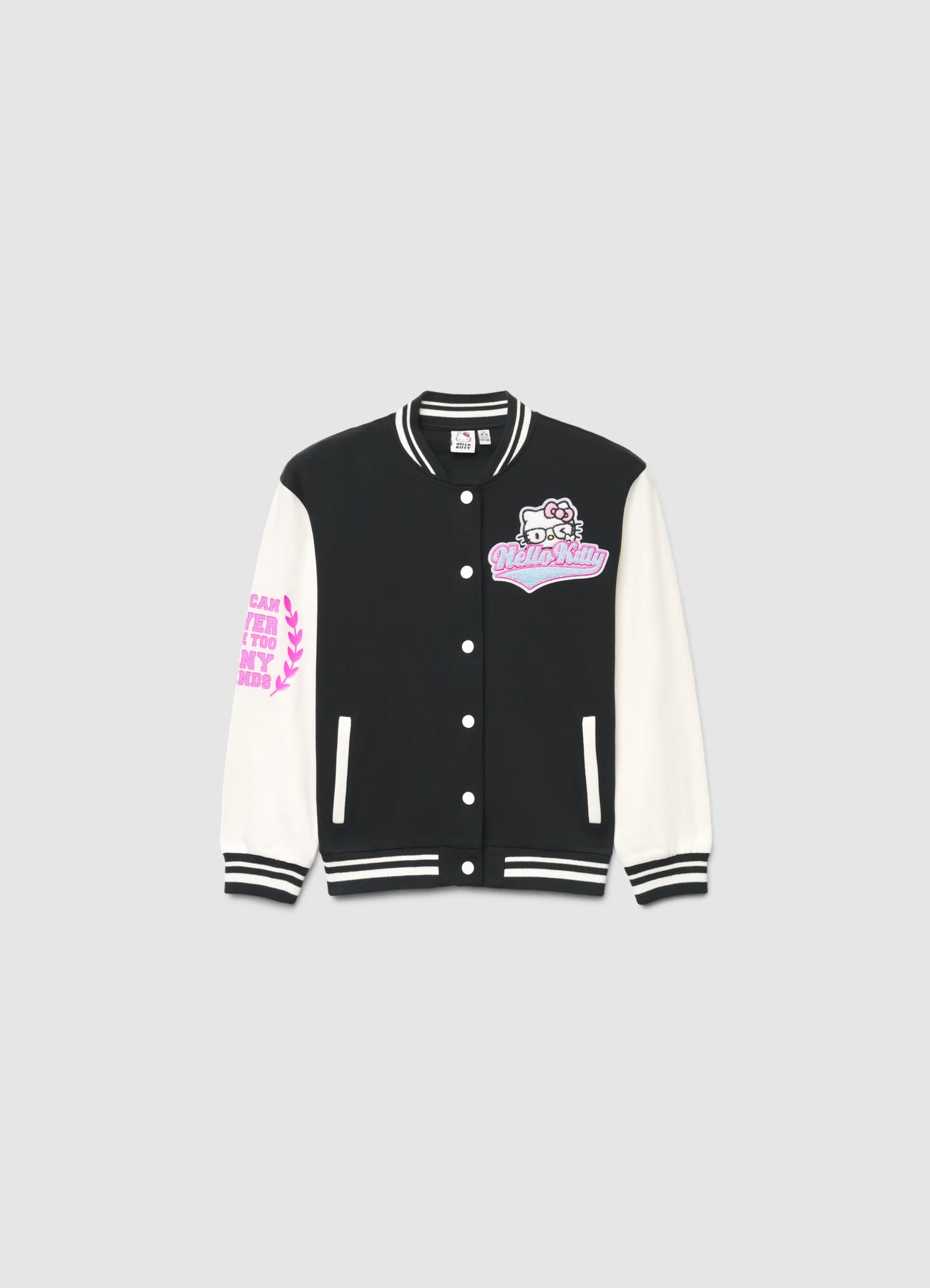Bomber college con patch Hello Kitty