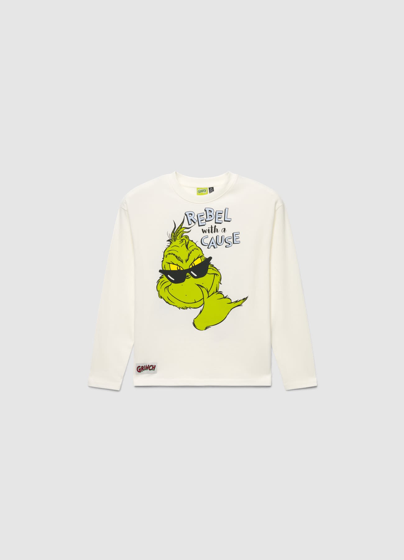 T-shirt a maniche lunghe con stampa Grinch®