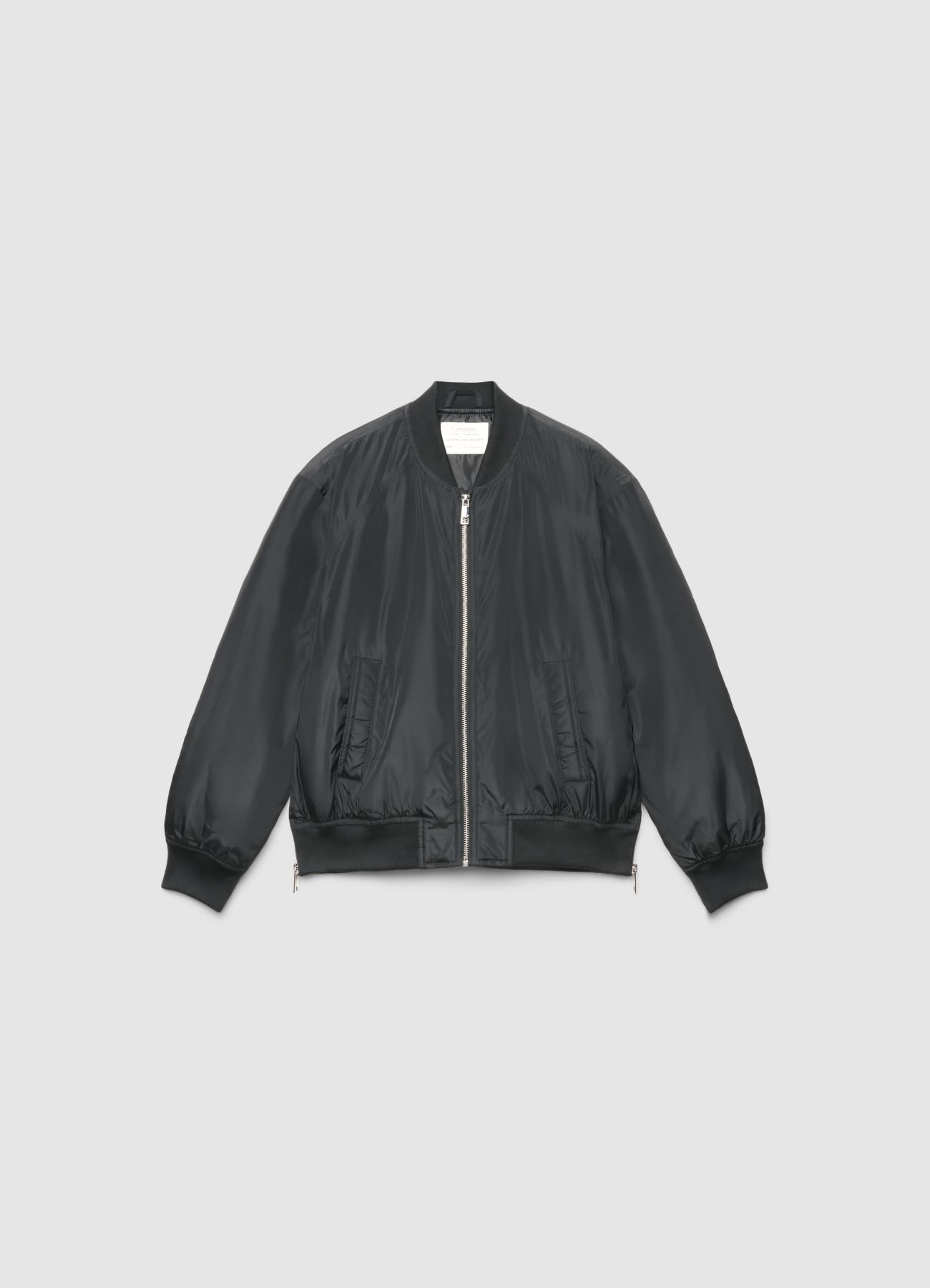 Bomber imbottito con zip