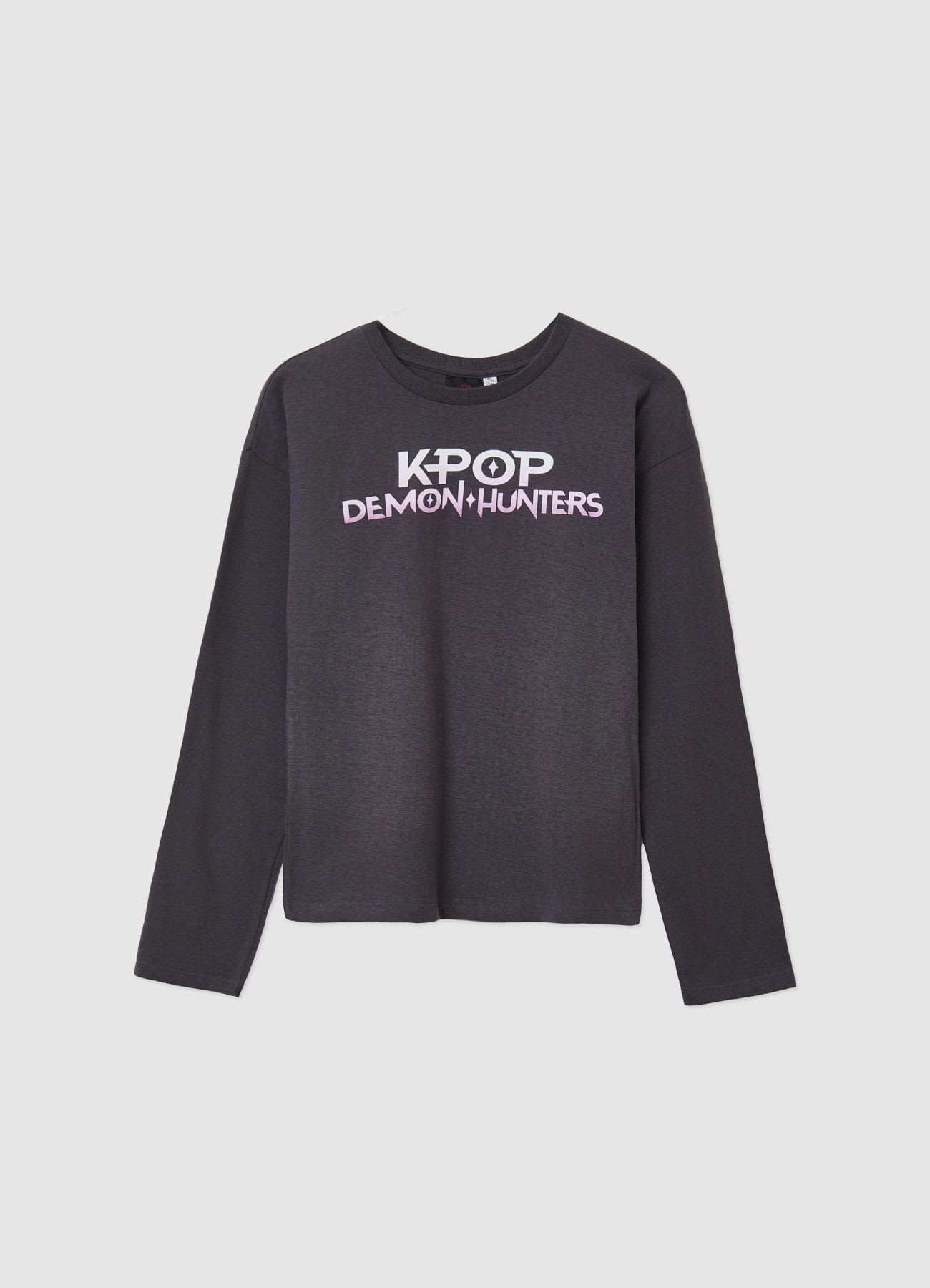 T-shirt a maniche lunghe con stampa K-pop