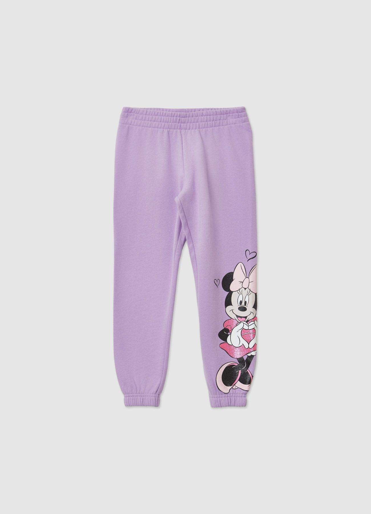 Pantaloni jogging con stampa Minnie