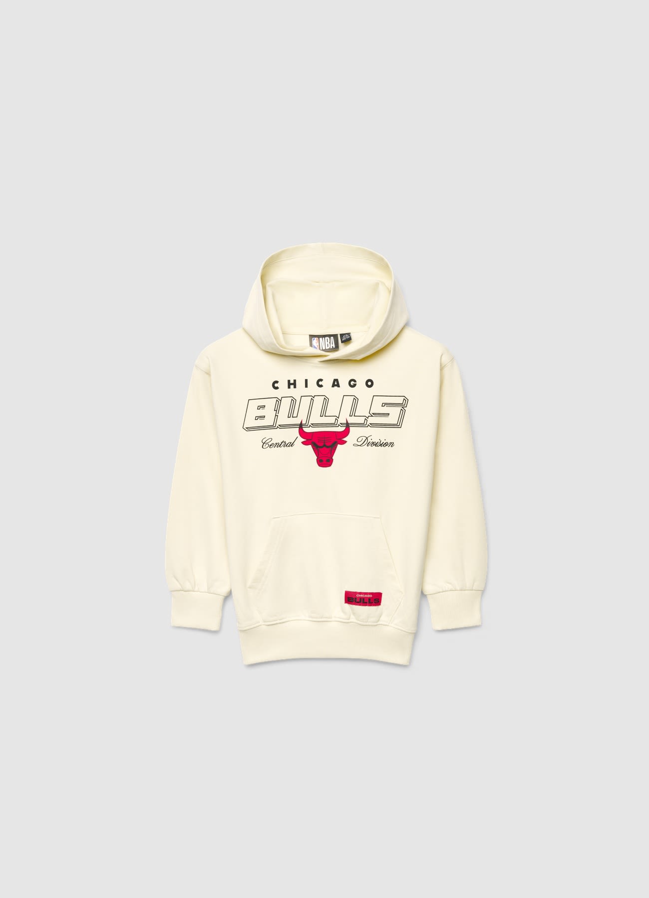 Felpa oversize con cappuccio Chicago Bulls