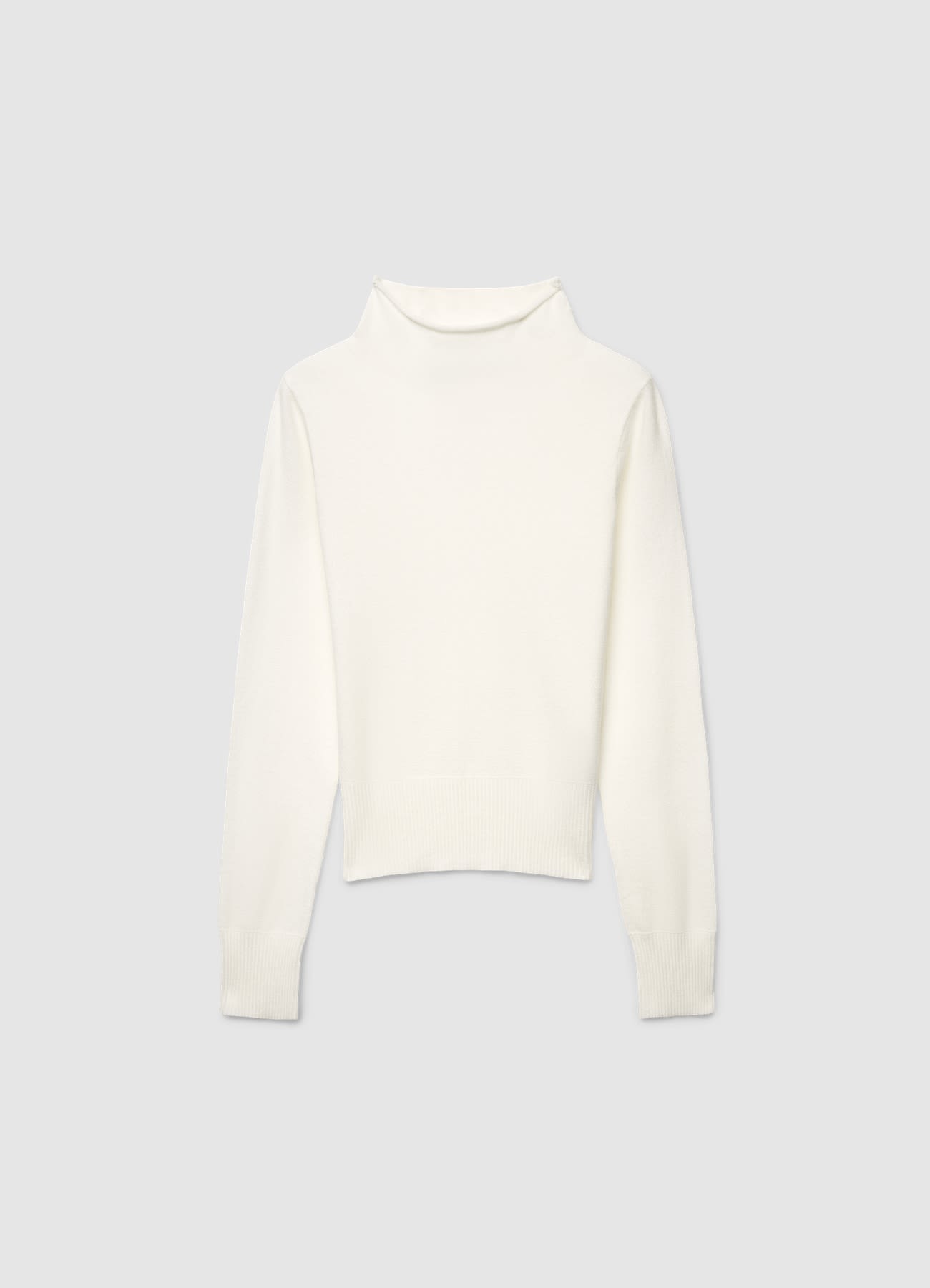 T-shirt con collo alto