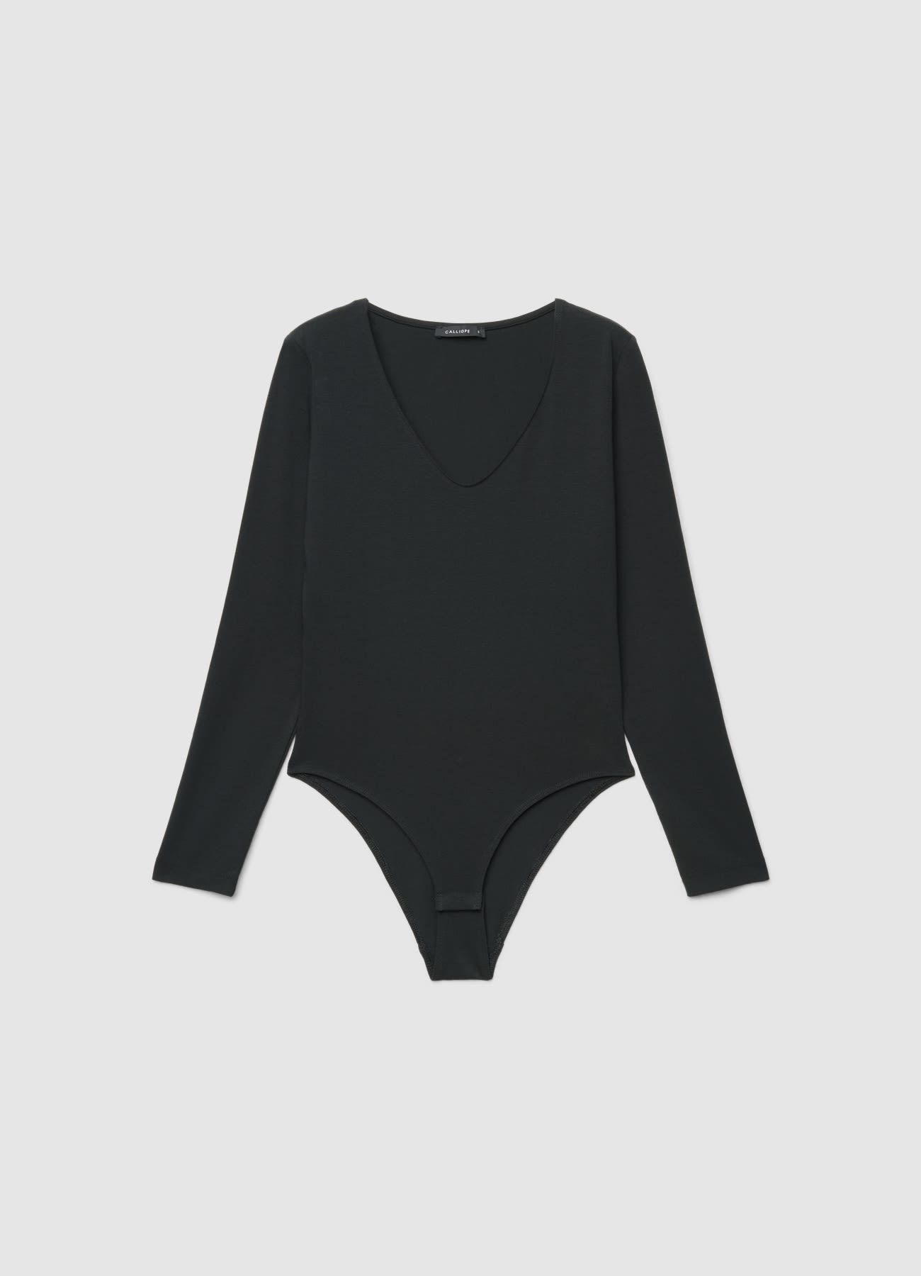 Body a maniche lunghe con scollo a V