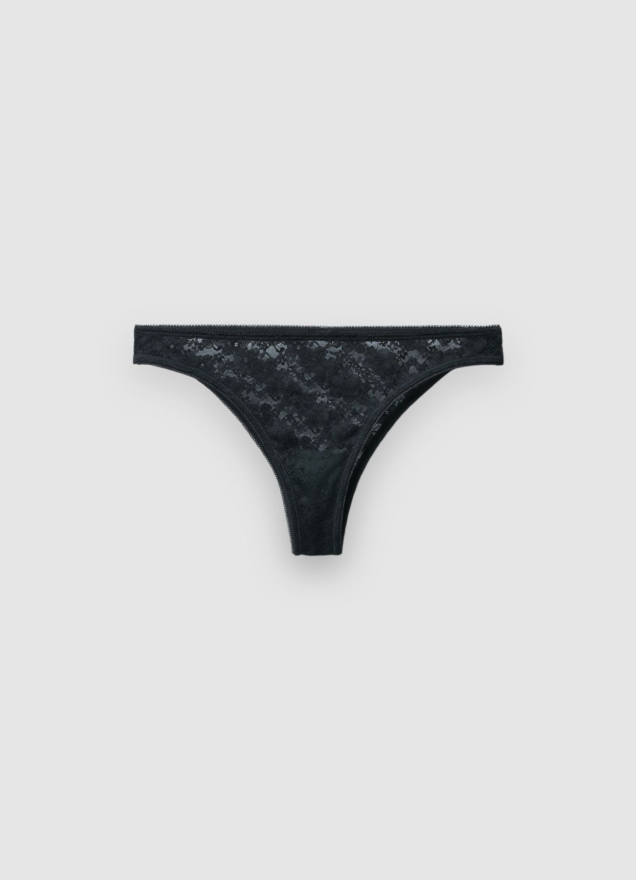 Pack 3 slip brasiliana pizzo