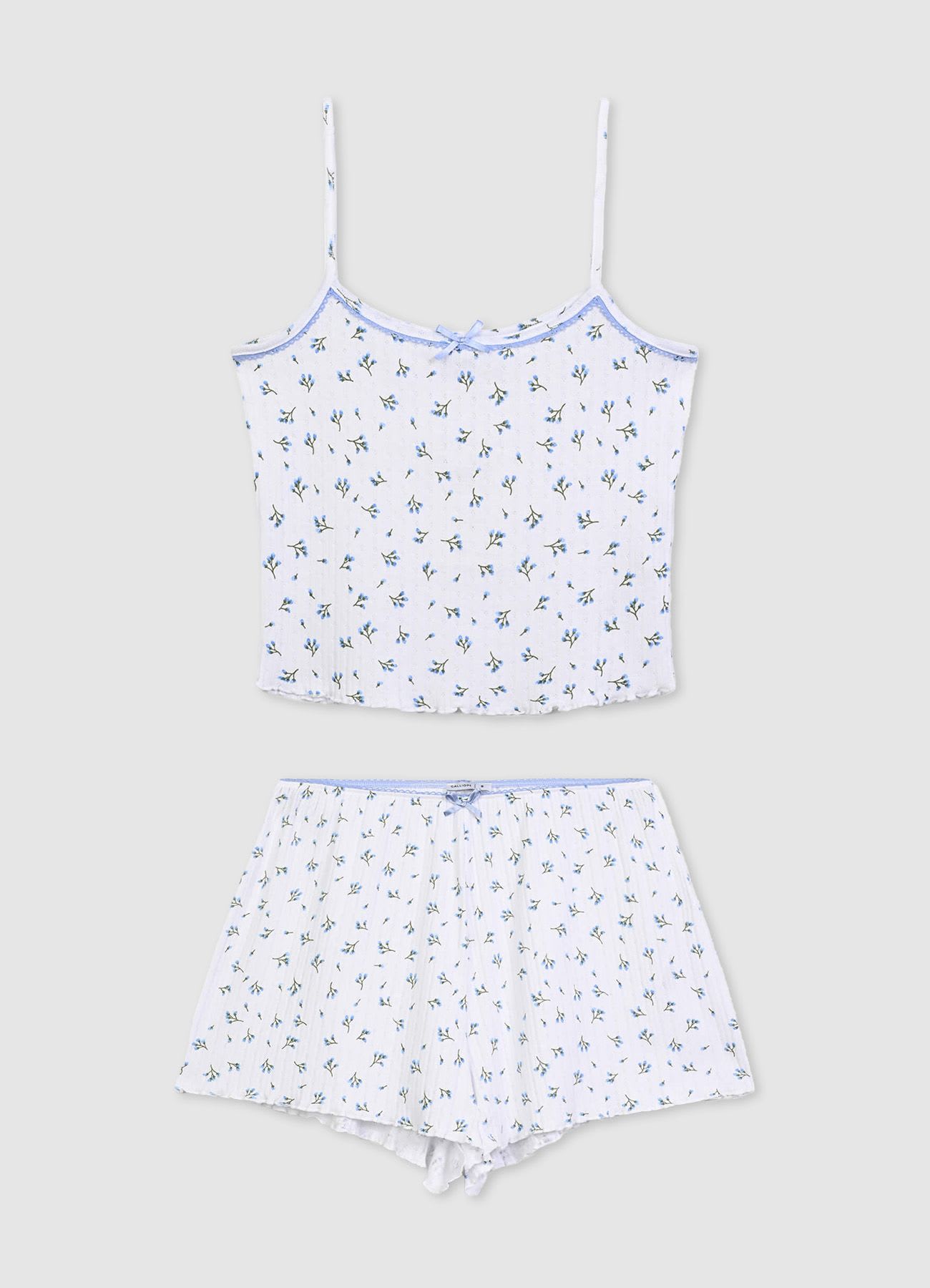 Set canotta e shorts fantasia